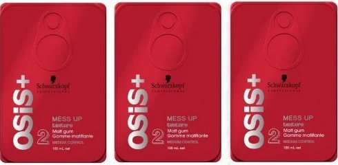 Schwarzkopf Osis Mess Up Pack of 3 3,4 oz by Re