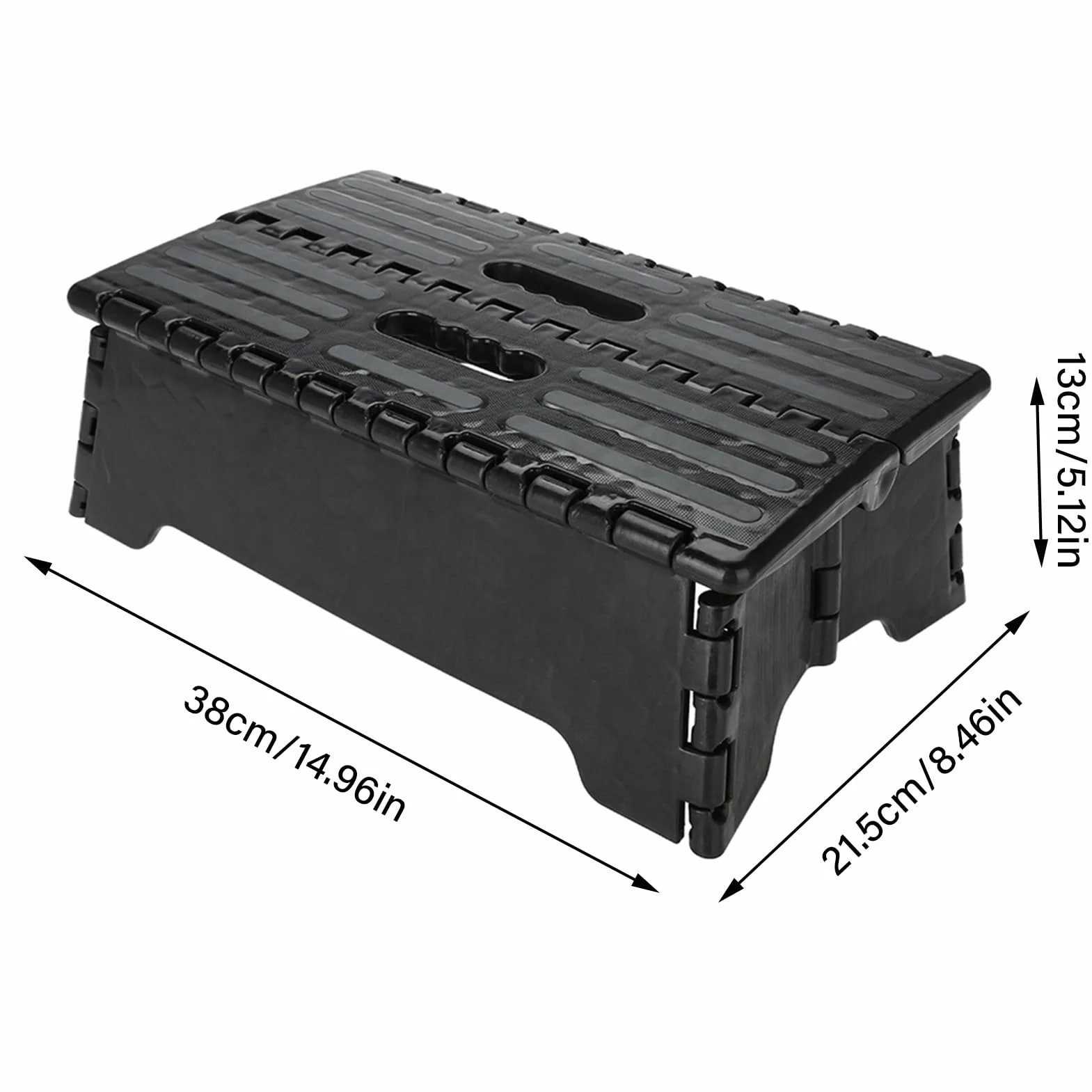 Składany stołek prysznicowy antypoślizgowy 38x21,5x13 cm 136 kg