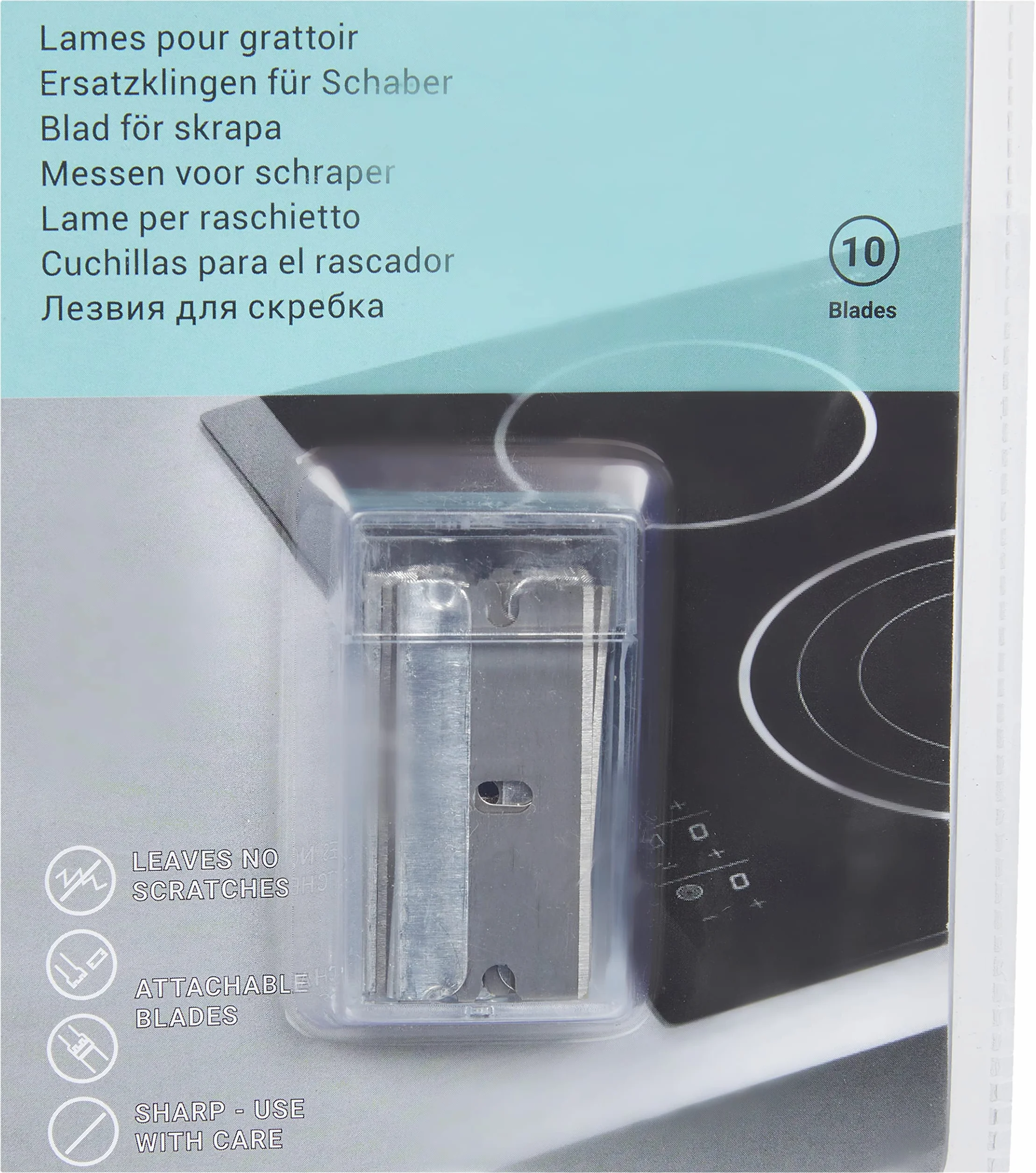 Electrolux E6HUB102 Ostrza do płyt ceramicznych 10 sztuk