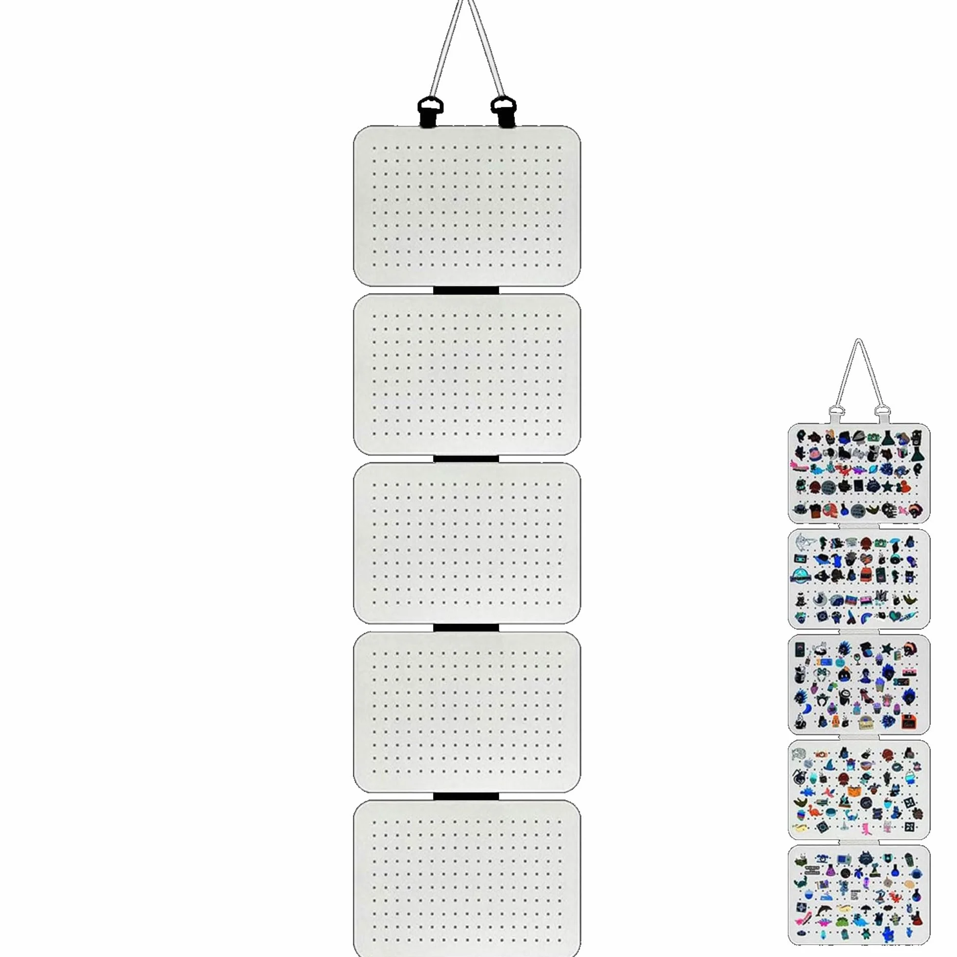 Organizer ścienny do przypinania Broszka 5 elementów Display Holder Pins
