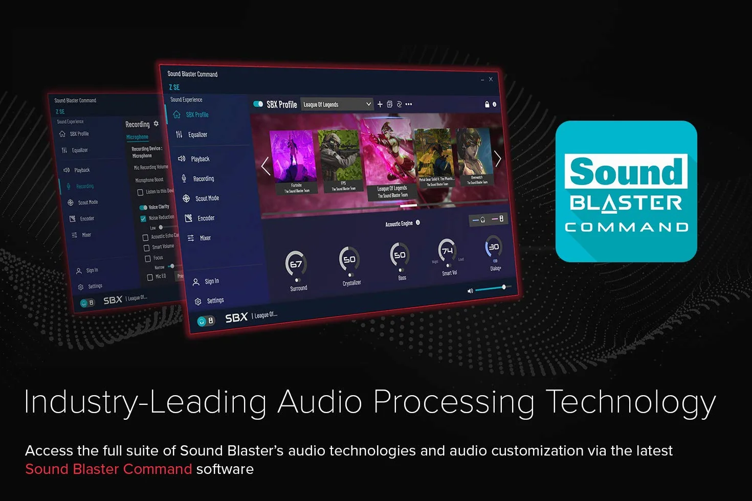 CREATIVE SB1500 - Karta dźwiękowa Sound Blaster Z SE