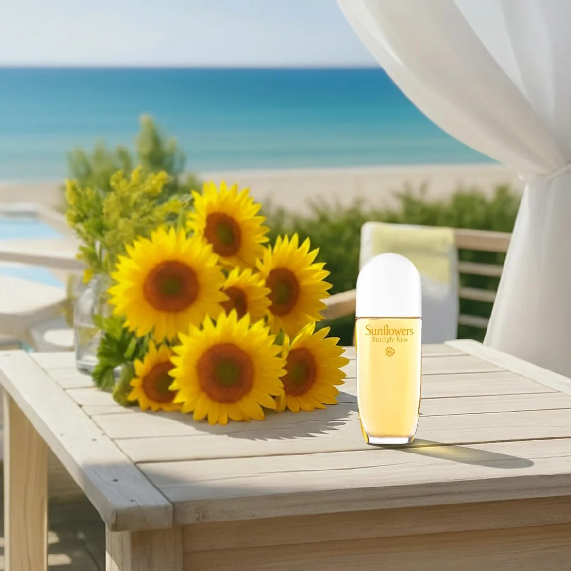 ELIZABETH ARDEN SUNFLOWERS SLIGHT KISS EDT 100 ML