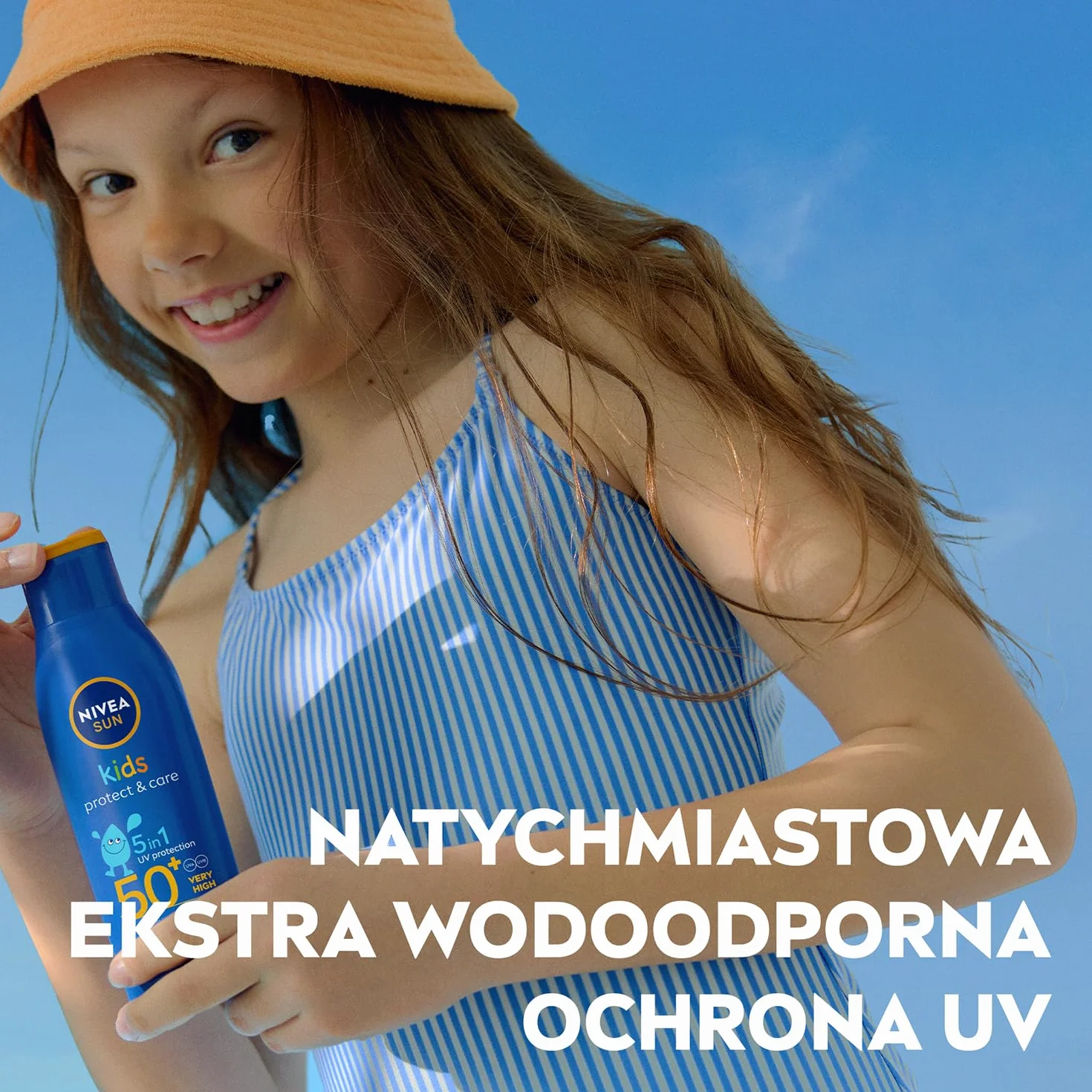 NIVEA SUN KIDS Protect & Care Balsam do opalania dla dzieci SPF 50+ 200 ml