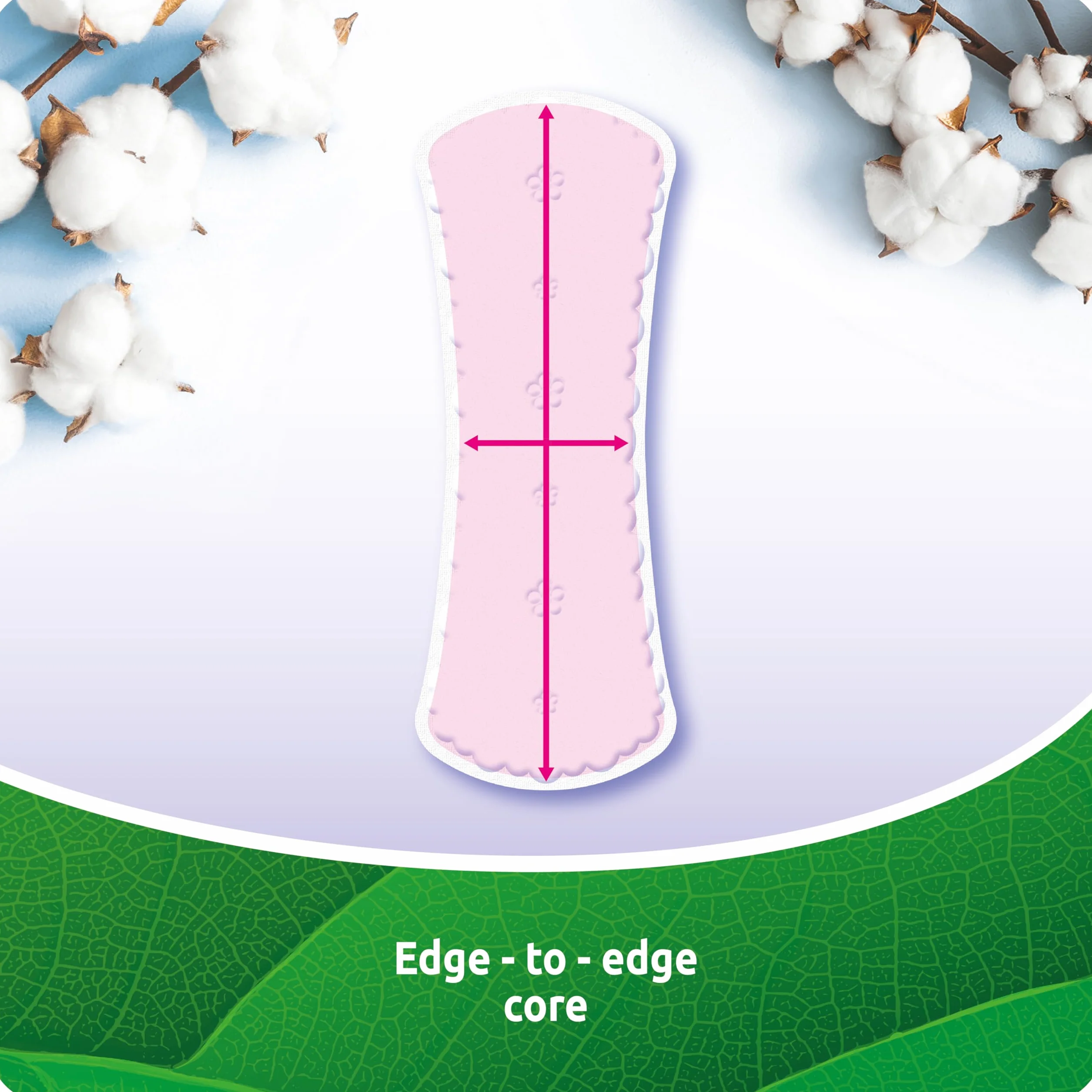 EveryDay All Cotton Salvaslip Normal, Filtrowanie 100% Bawełna, 20 Jednostek