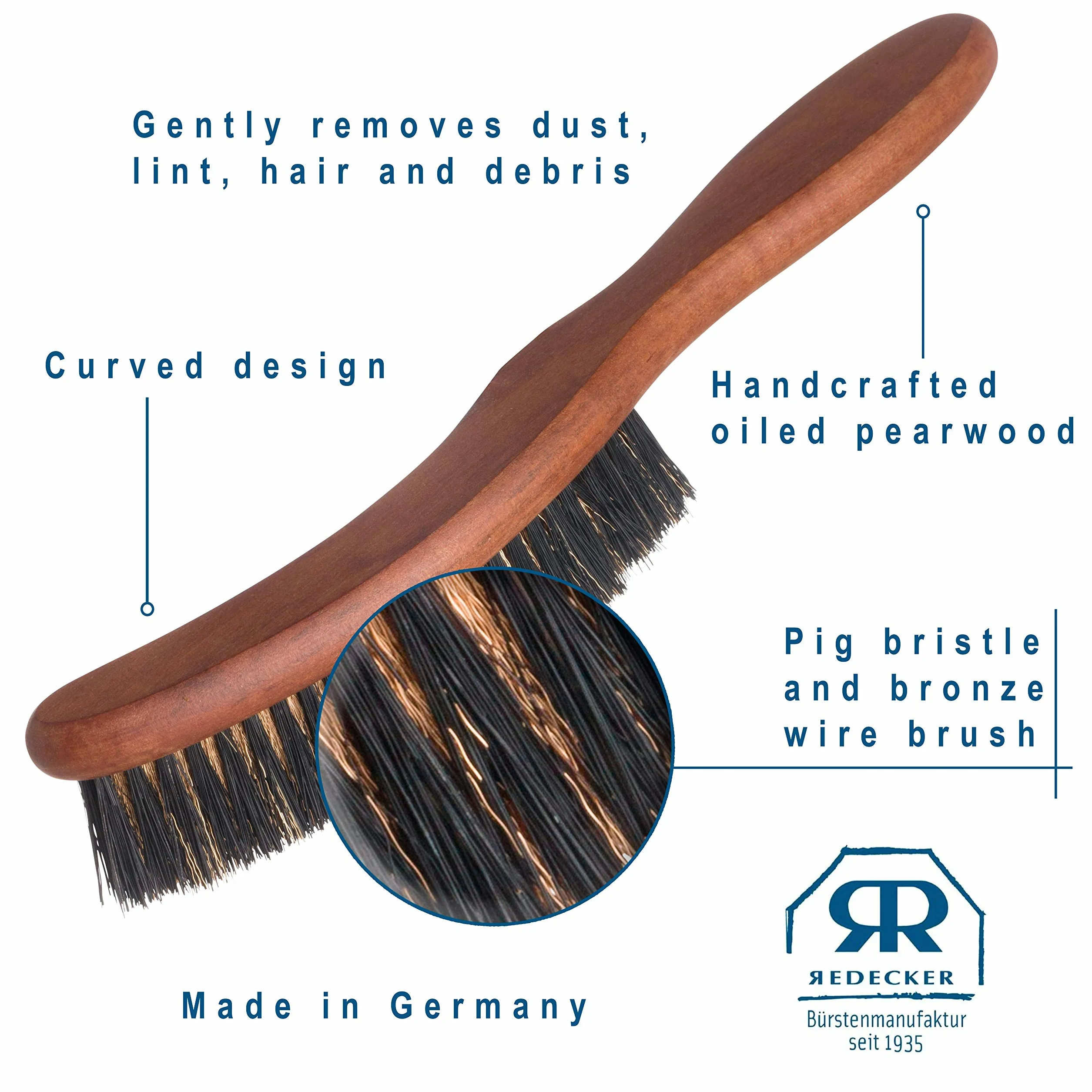 Redecker hutbürste drewno grusza