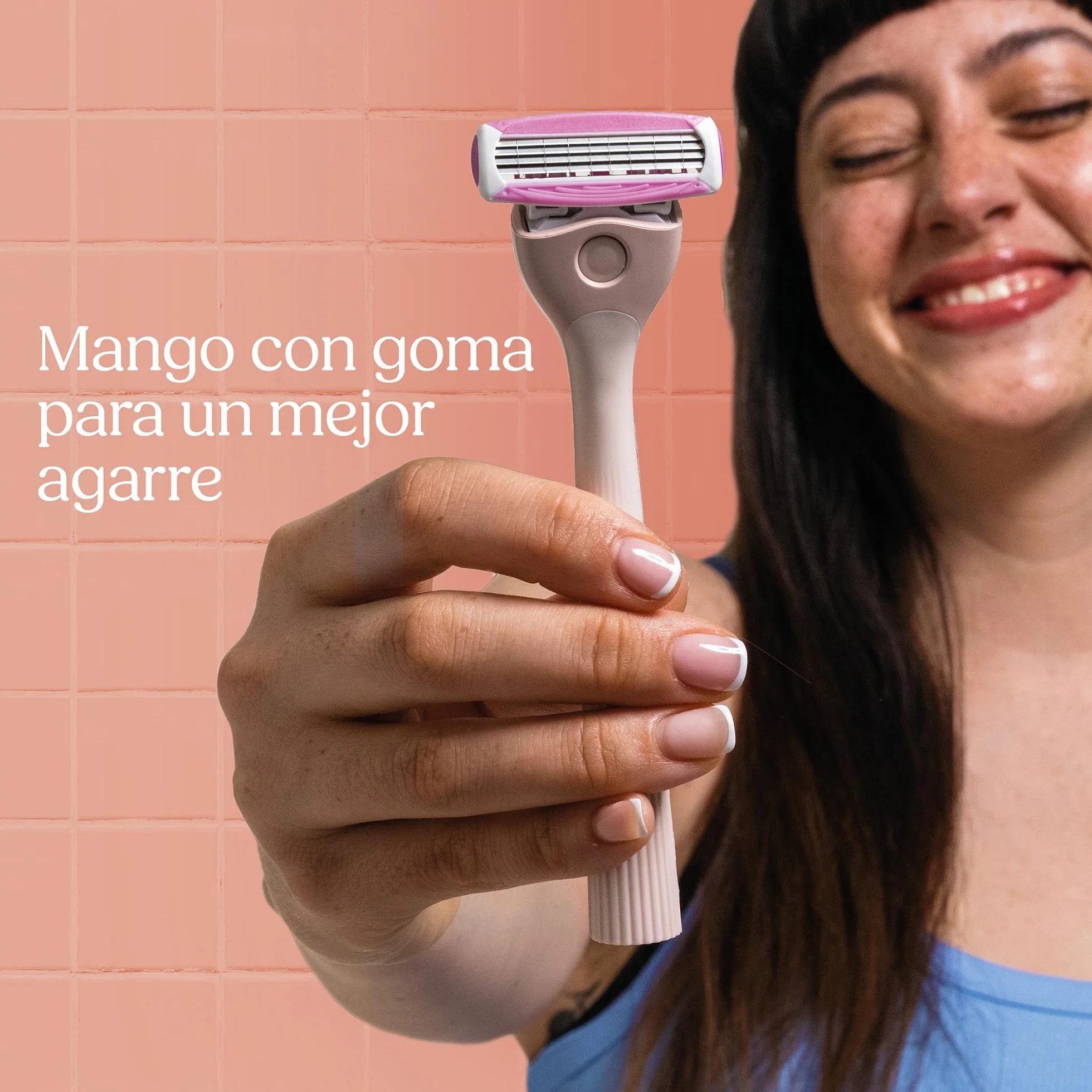 Wilkinson Sword 3865383 Maszynka do Golenia dla Kobiet, 4 Ostrza, Różowy/Biały