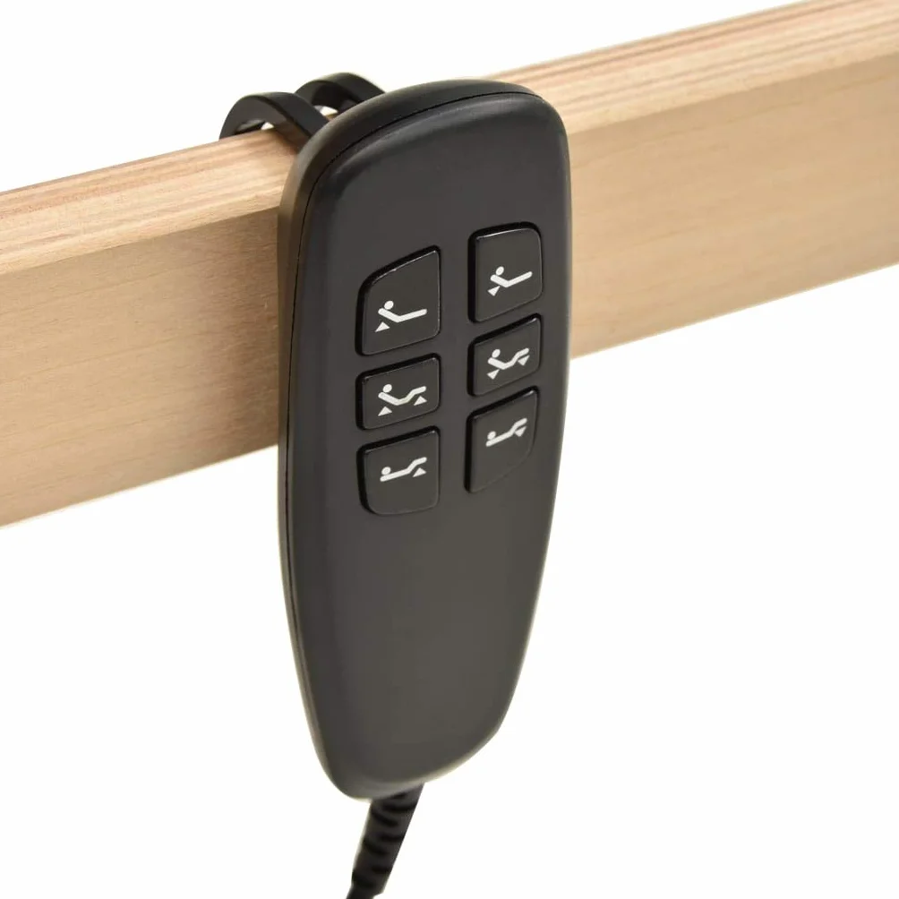 vidaXL Elektryczny stelaż do łóżka 80x200 cm 7 stref 42 listwy