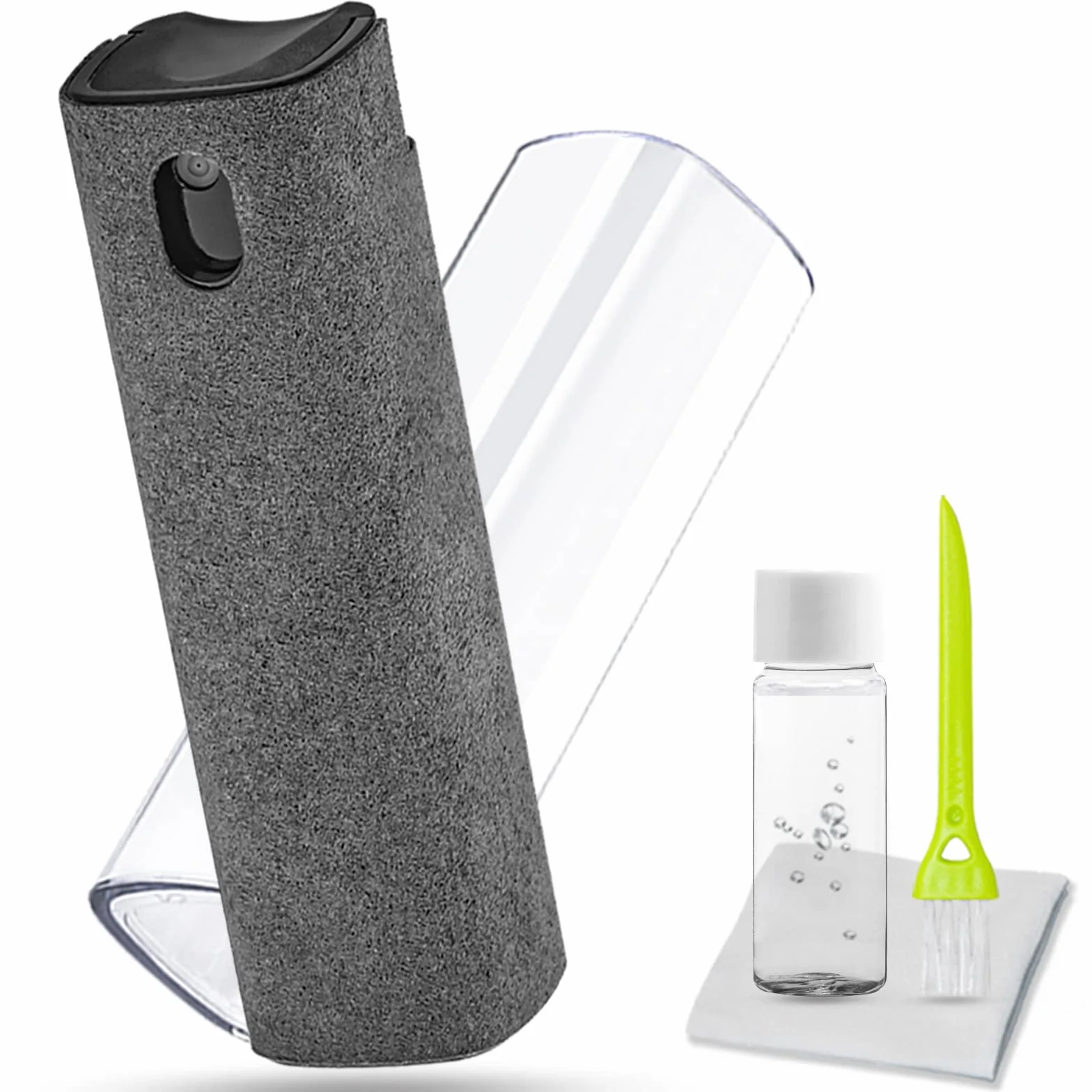 Screen Cleaner Touch Screen Mist Spray, zestaw do czyszczenia elektronicznego smartfona, telewizora, laptopa, tabletu, komputera, monitora komputerowego, płaskich ekranów LCD, okularów, kompatybilny z