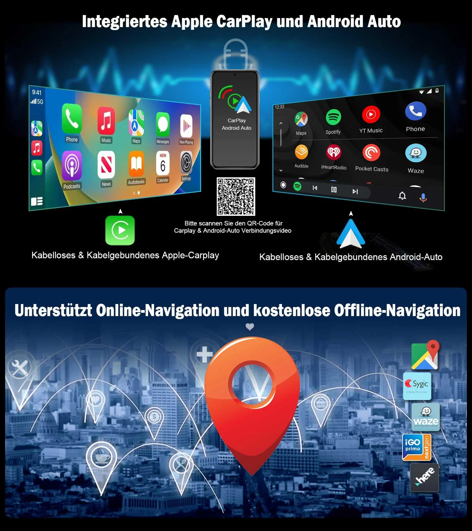 8 GB + 128 GB Qualcomm 8-rdzeniowy Android 14 DAB+ radio samochodowe GPS do BMW X3 F25 X4 F26 2013-2017 NBT z nawigacją CarPlay Android Auto WiFi Bluetooth 5.1 USB 4G CANbus iDrive DSP ekran 2K IPS