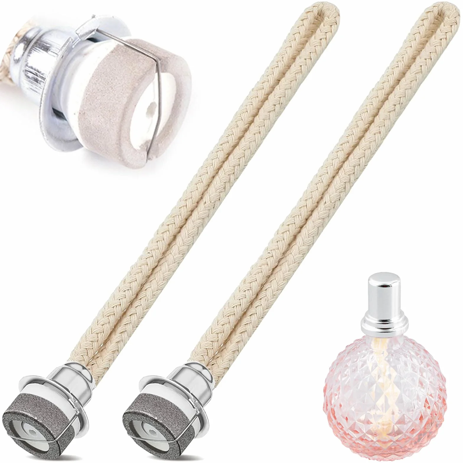 Lampa zapachowa z palnikiem katalitycznym, olejowa, knot, dyfuzor, aromaterapia, 15 cm