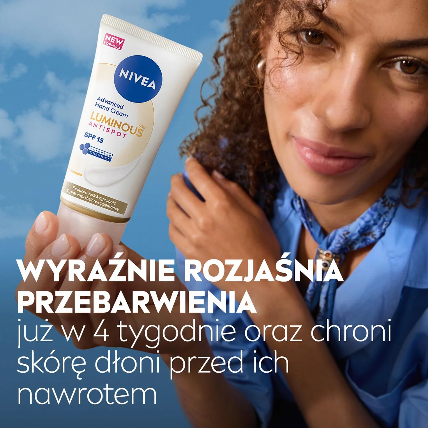 NIVEA Luminous 630 Krem do rąk przeciw przebarwieniom SPF 15, 50 ml