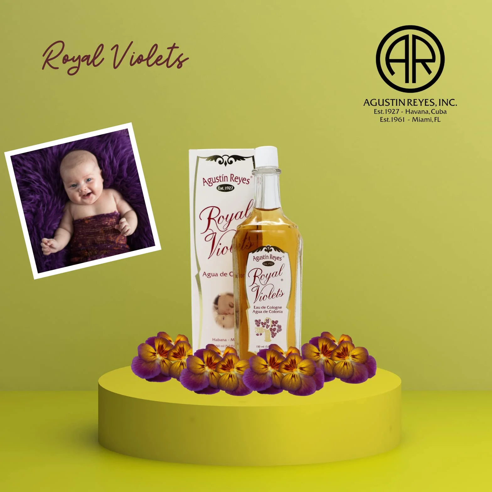 Royal Violets Baby Woda toaletowa woda toaletowa Fo Cologne 2 x 5