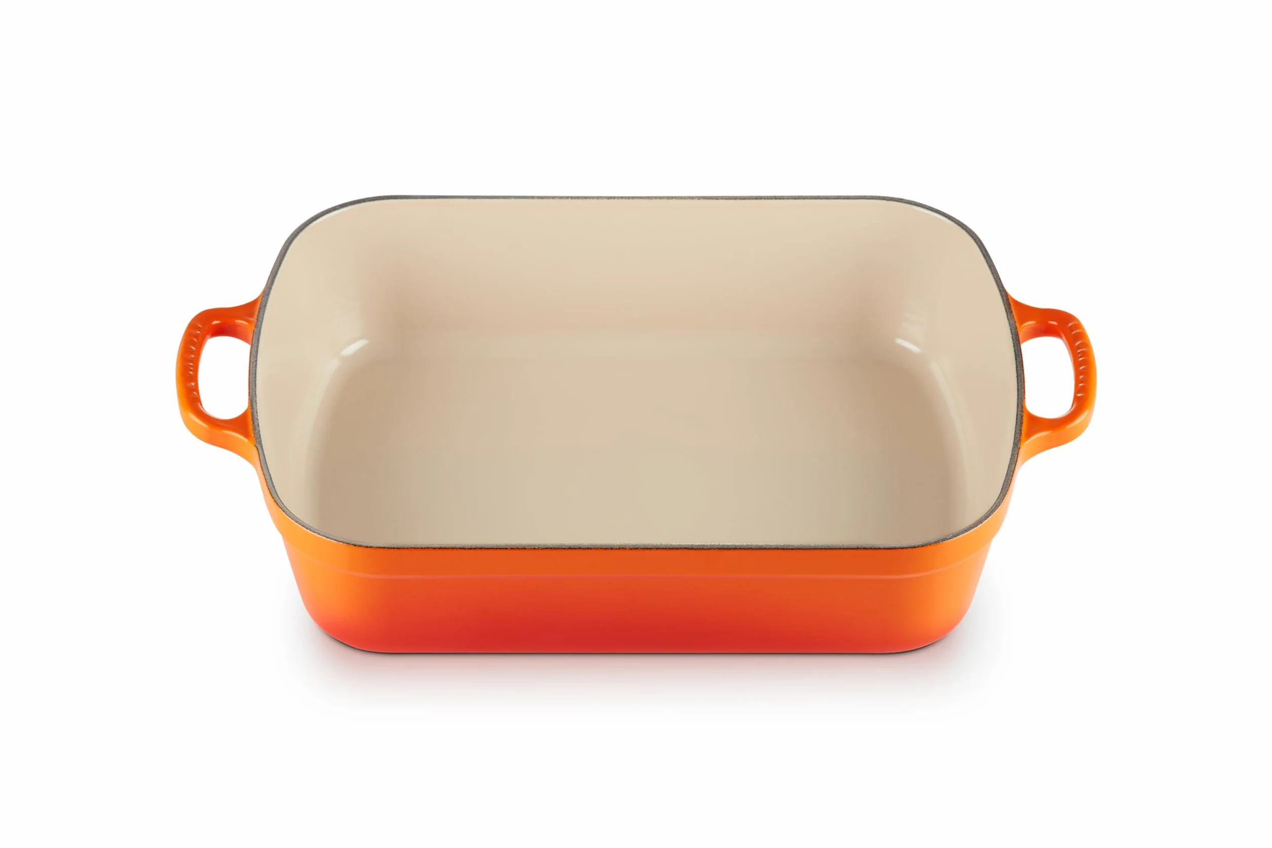 Le Creuset Signature żeliwna brytfanna 33 cm prostokątna 4,9 l czerwony