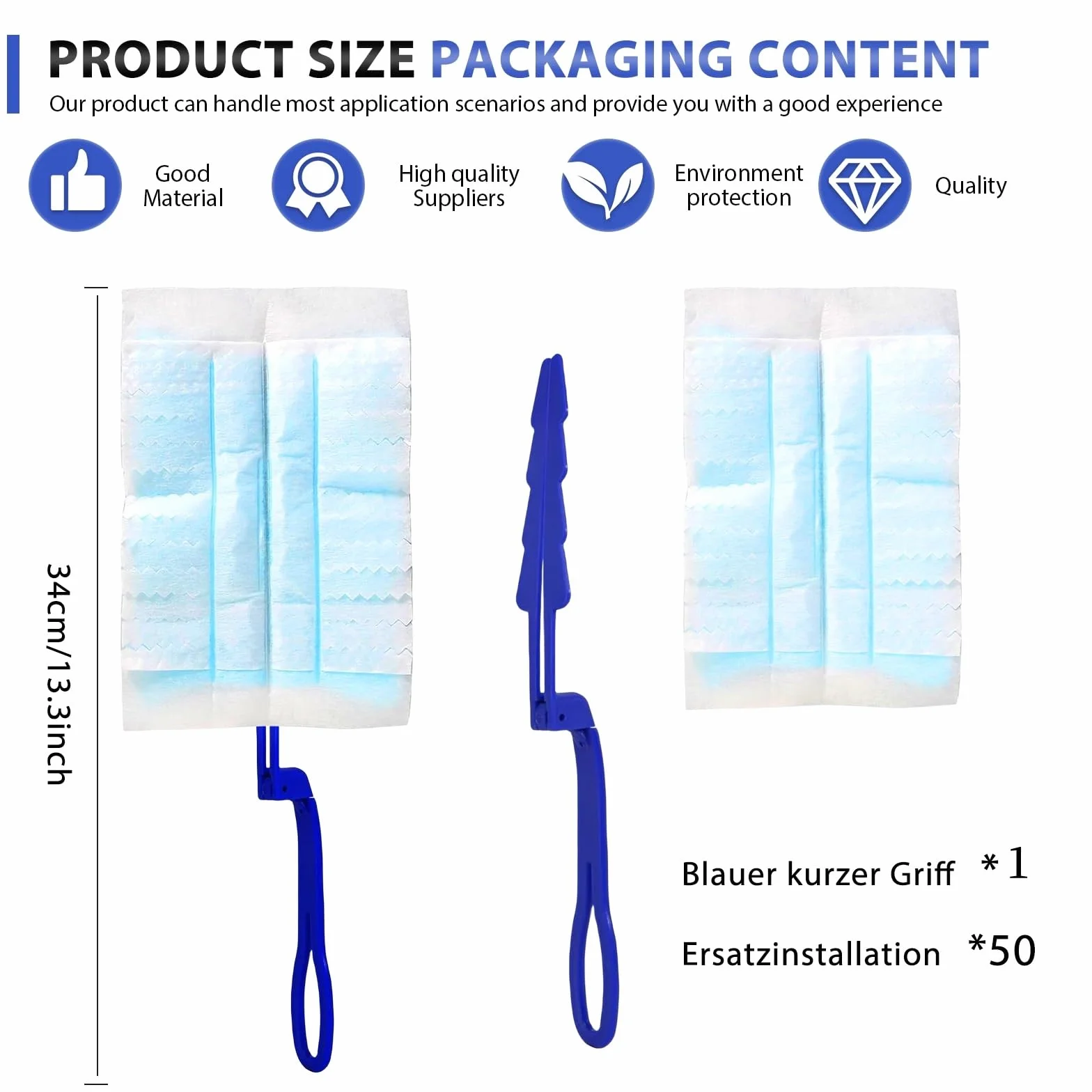 Swiffer opakowanie uzupełniające magnesy do kurzu 50 sztuk