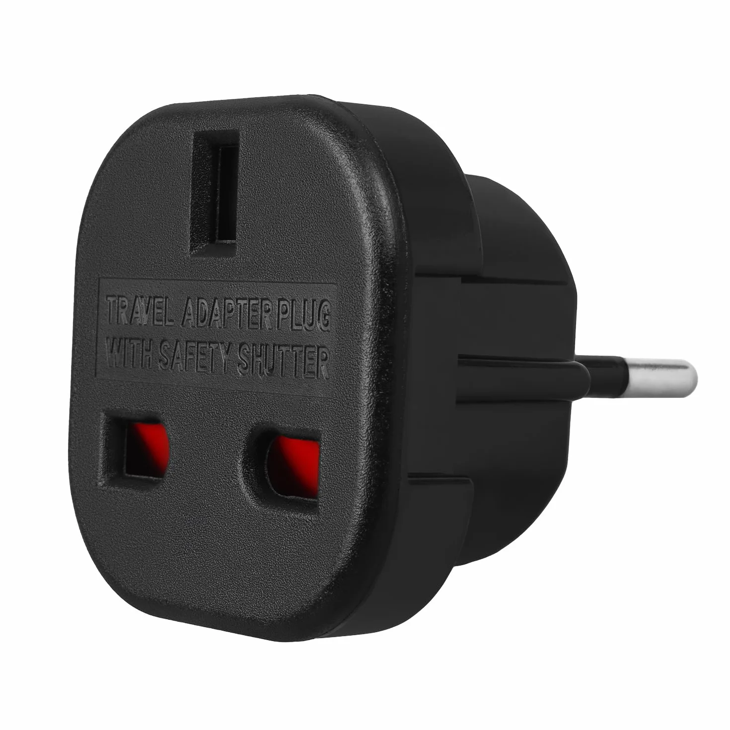 Maclean MCE72 UK 3-pinowy do europejskiego (Schuko) 2-pinowy, adapter, adapter podróżny, podróż, Niemcy