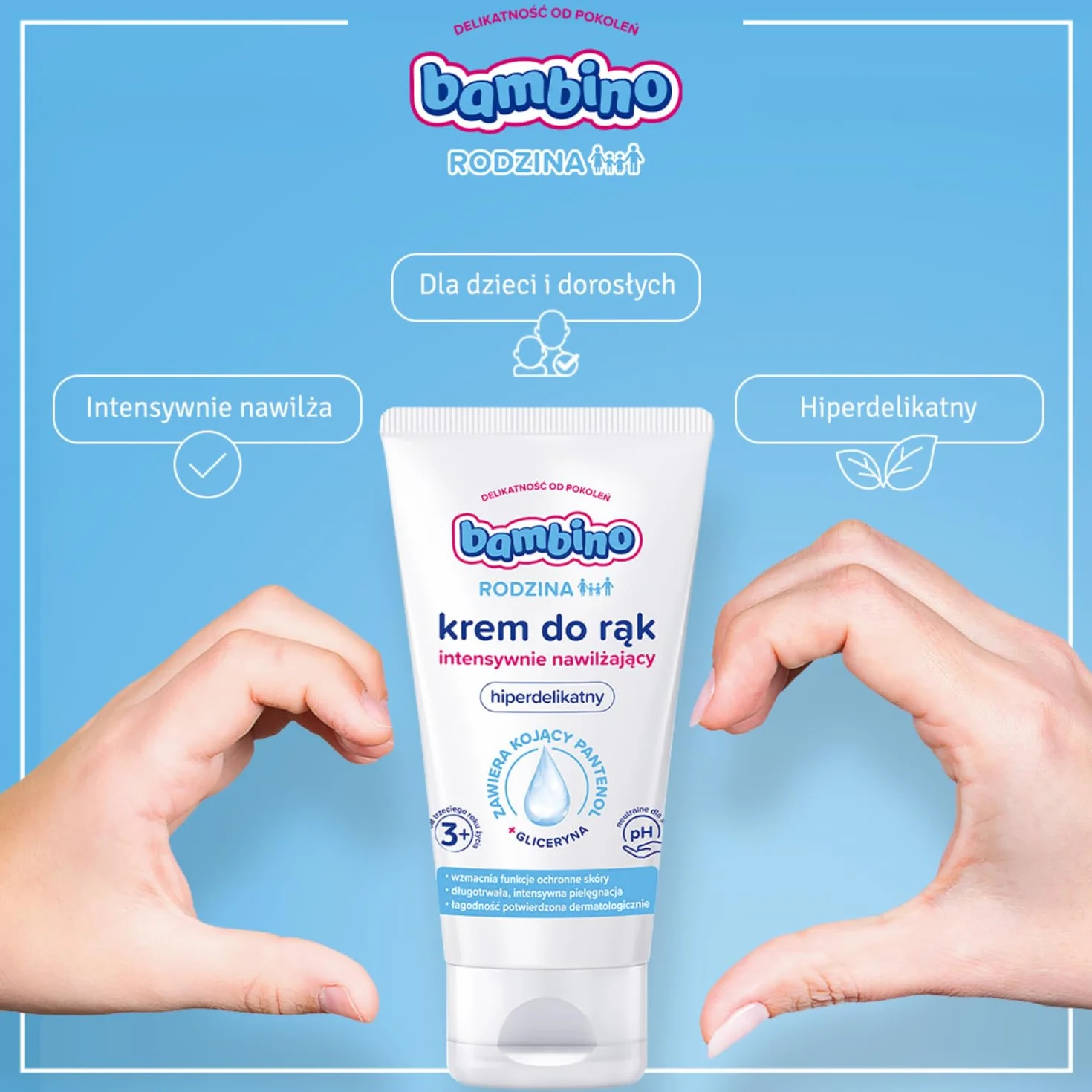 Bambino Rodzina Krem do Rąk, 75 ml