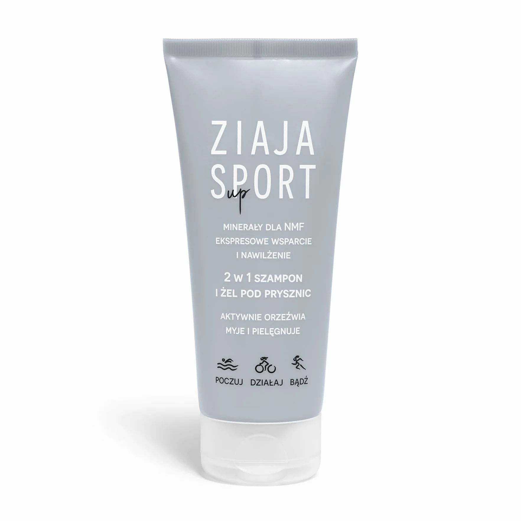 Ziaja Sport 2w1 Żel Pod Prysznic i Szampon Do Włosów z Keratyną 200ml