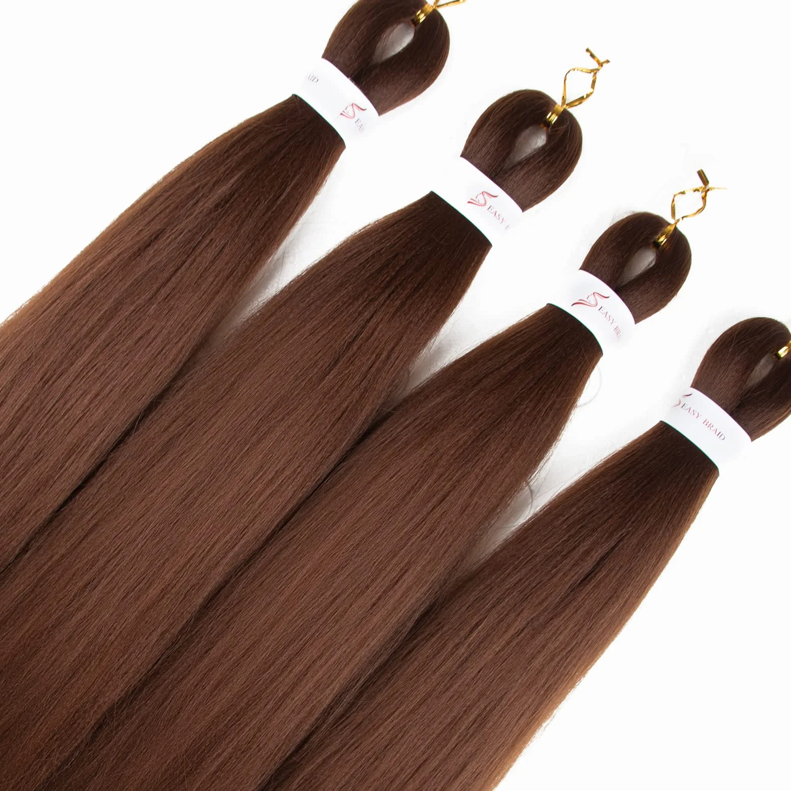 Professional Easy Crochet Braid Hair 66 cm 8 Opakowań Hot Water Setting Soft Synthetic Braiding Extension for Twist Senegalese Crochet Hair