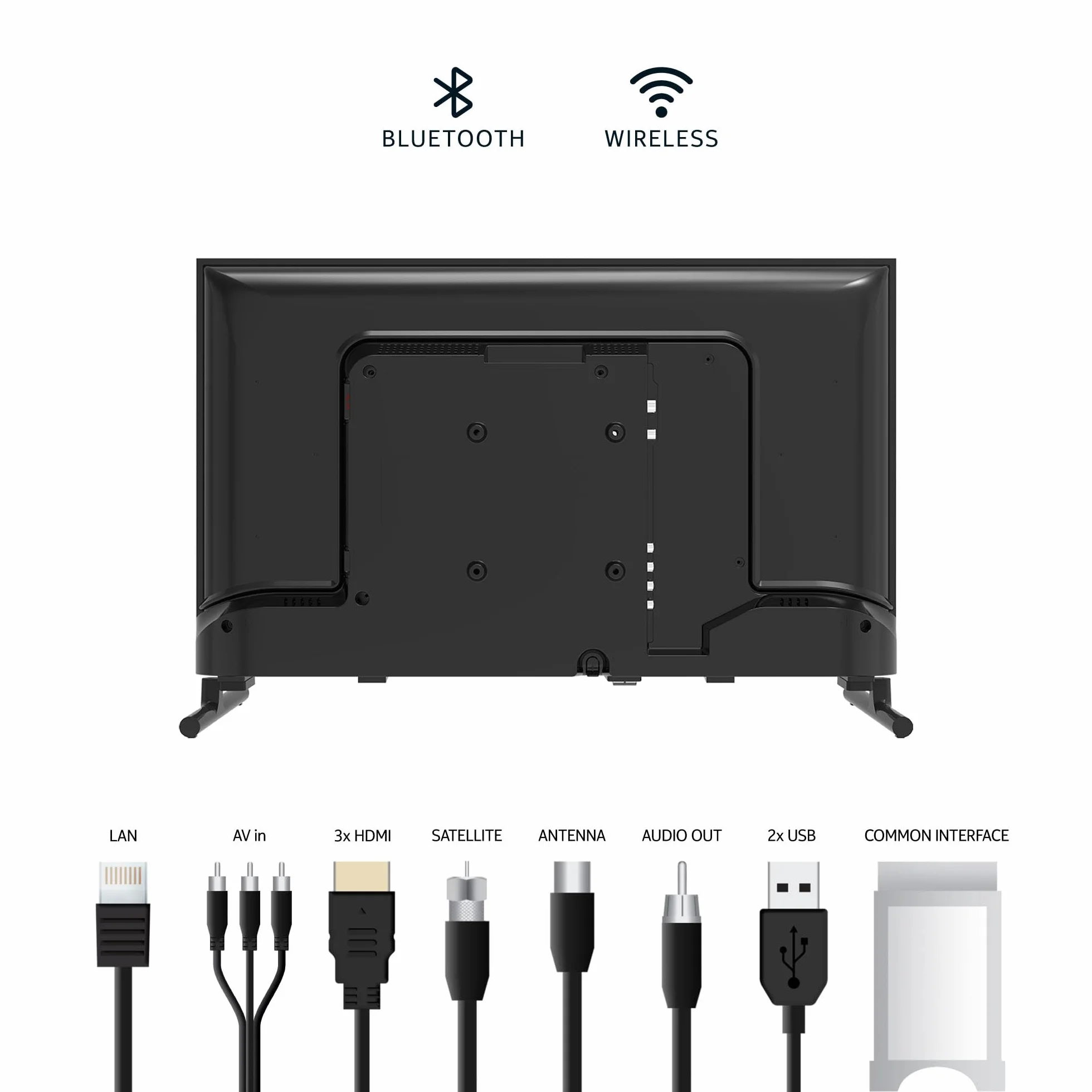 NOKIA 24 Cali (60 cm) Google TV 24” HD 12V (WLAN, Triple Tuner DVB-C/S2/T2) – HN24GE320C - 2023