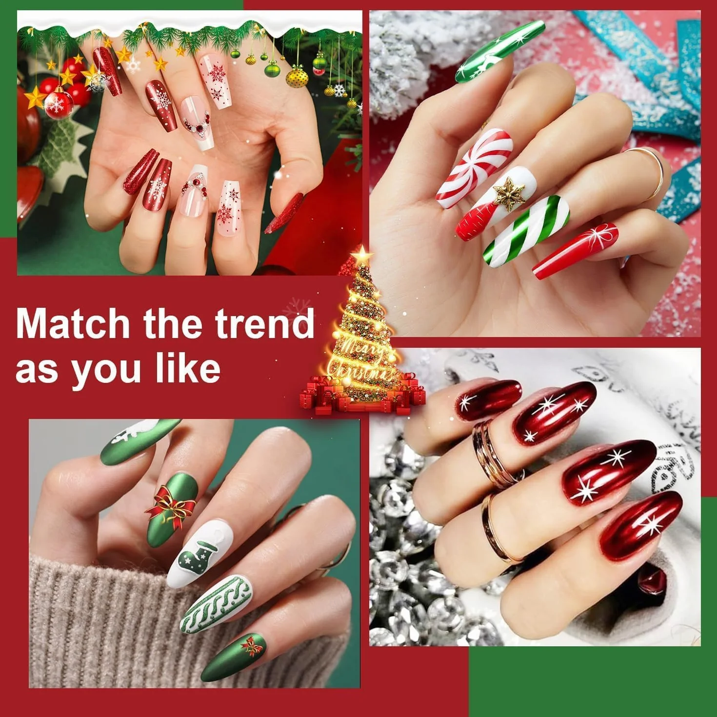 Chrome Nail Powder 6 Colors