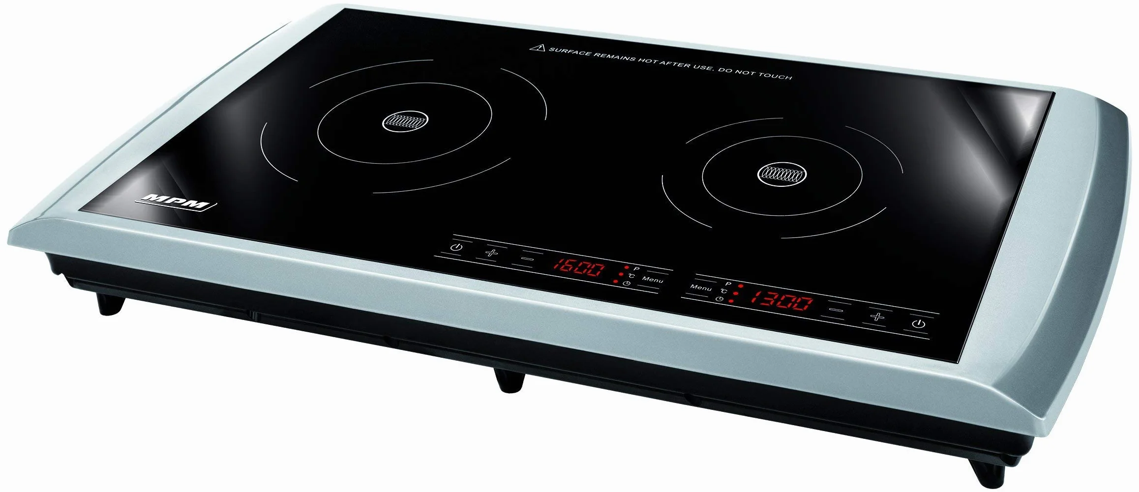 MPM MKE-11 Kuchenka Indukcyjna 2900W 2 Pola Grzejne Ceramiczna Płyta Indukcyjna