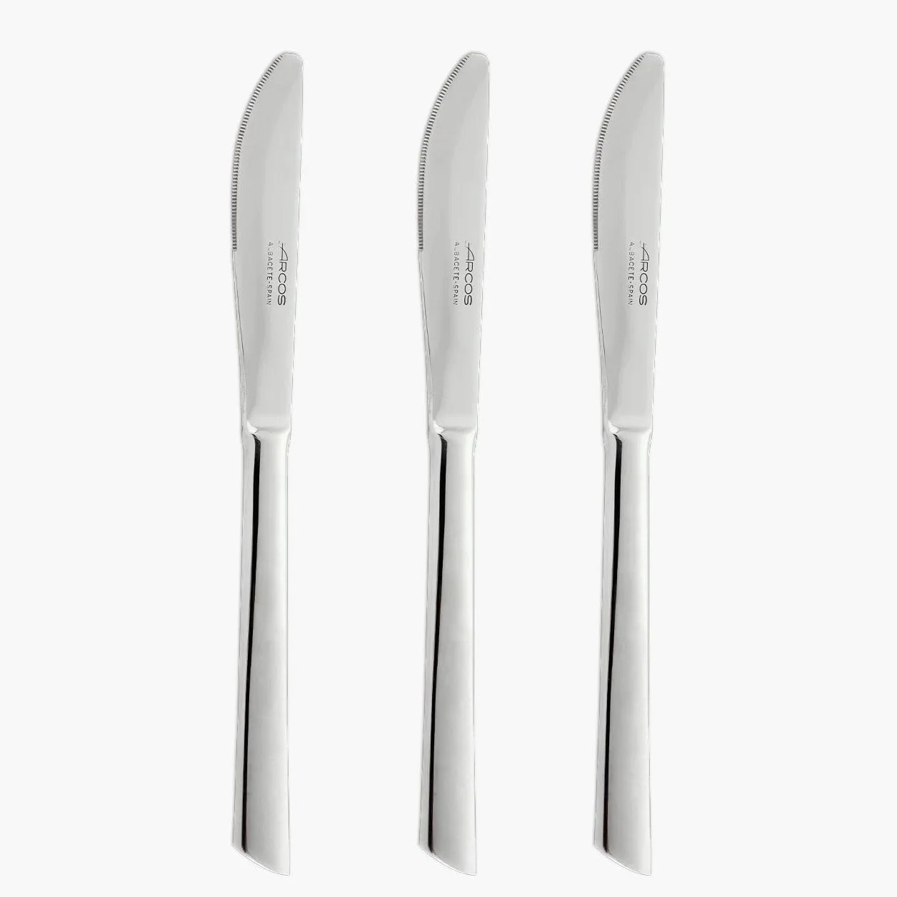 Arcos zestaw noży deserowych 574900 3 sztuki stal nierdzewna 18/10 205 mm srebrny