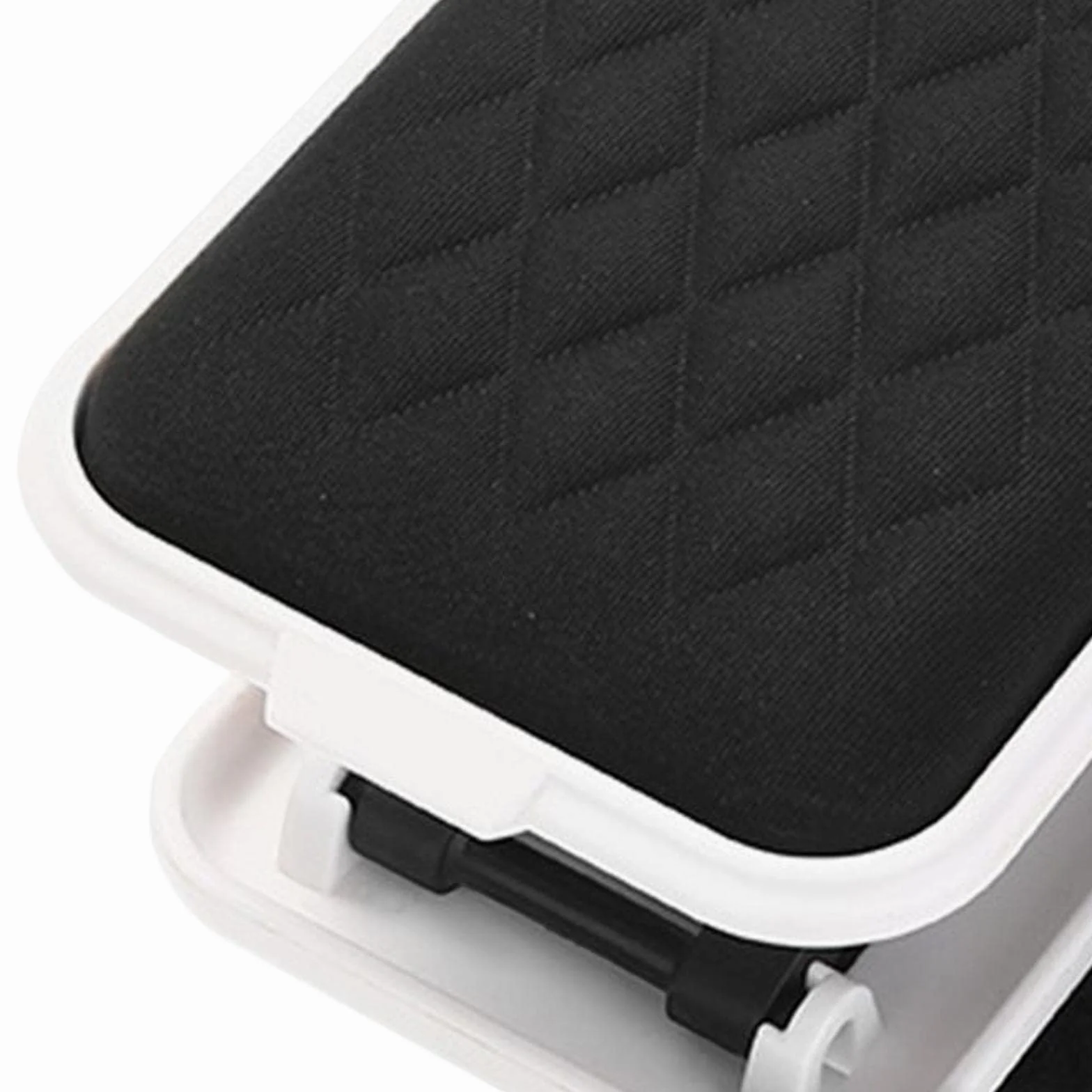 Podkładki na podłokietniki do krzesła biurowego 10x20 cm biała rama 2 zestawy