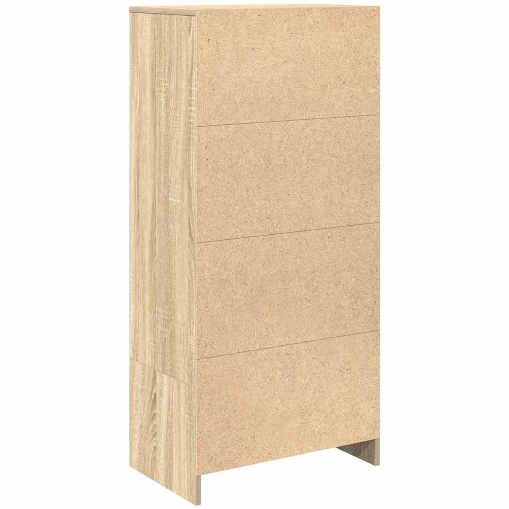 vidaXL Szafka z szufladą Dąb Sonoma 55,5x34x119,5 cm Drewno klejone