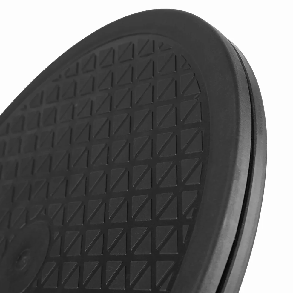 360 Stopni 10-calowa Platforma Obrotowa Modelowanie Malowanie Natryskowe Stojak Gramofonowy 25cm Czarny Leniwy Gramofon Obrotowa Podstawa Podstawowa z Rowkami Bez Zarysowań do Kolekcji Wyświetlaczy, M