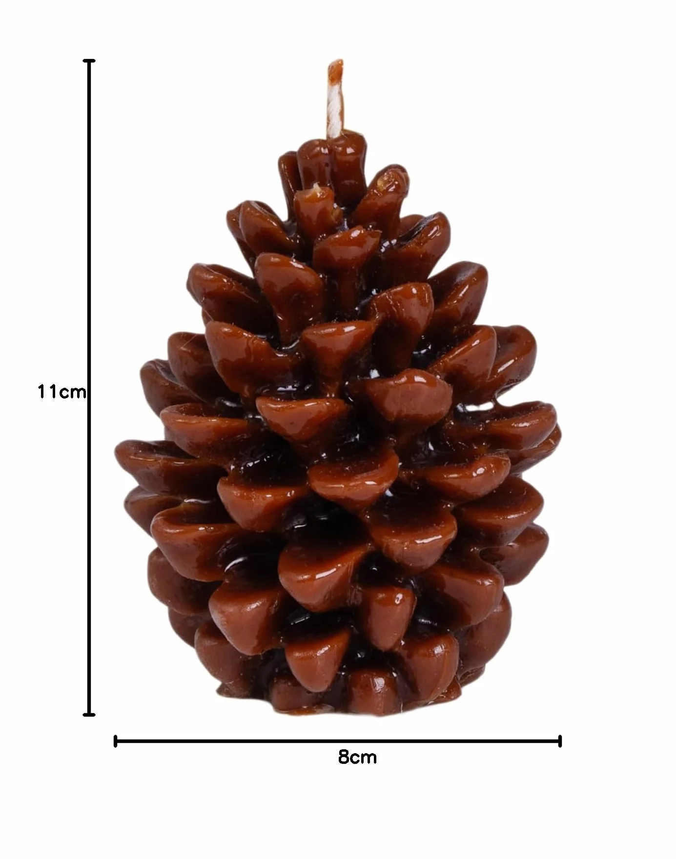 BeesWax World ręcznie robione świece z wosku pszczelego naturalne dekoracyjne z bawełnianym knotem