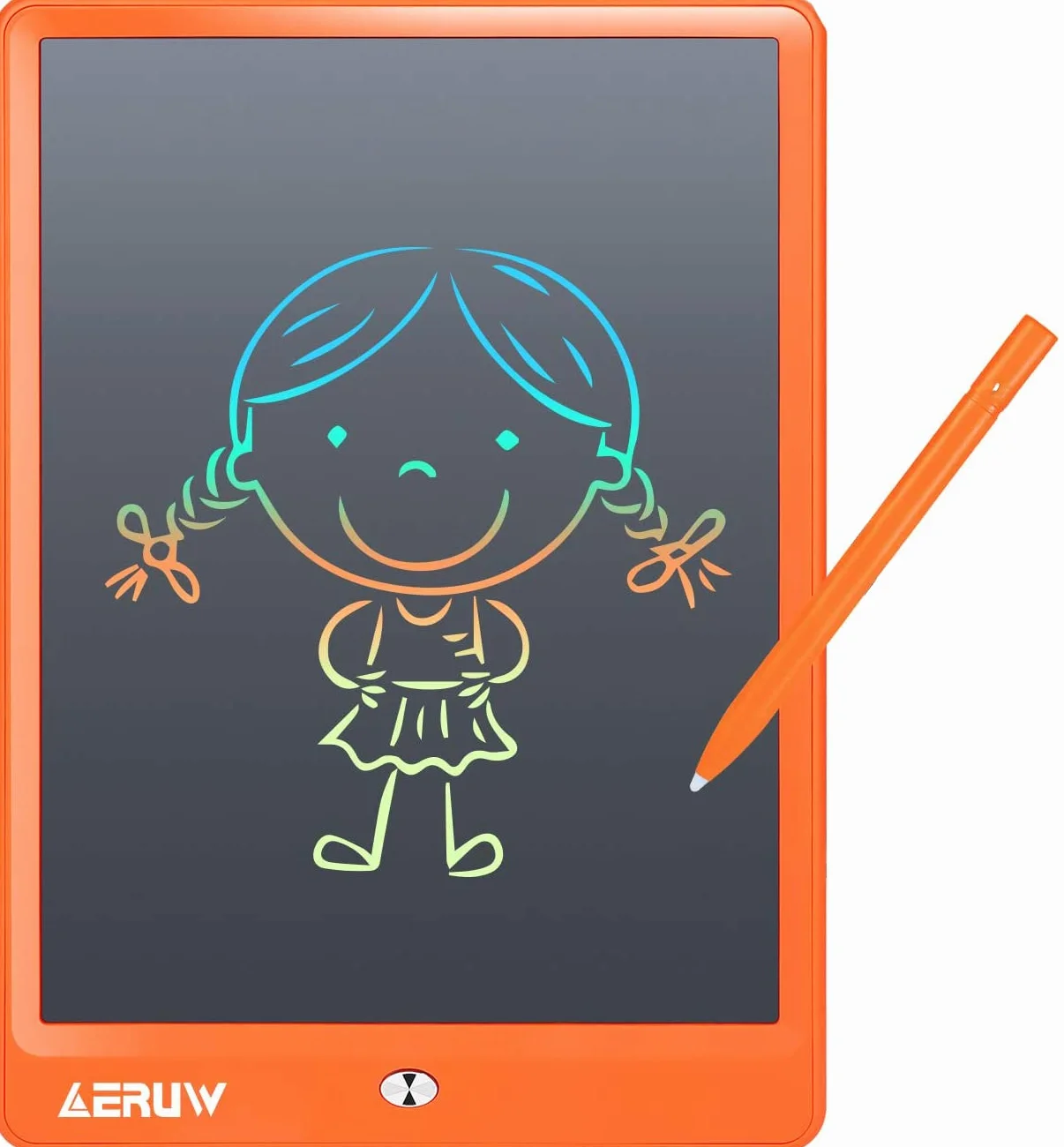 Tablet do pisania LCD Kolorowy 10-calowy elektroniczny grafika Doodle Board eWriter Podkładka do rysowania z blokadą pamięci Prezent dla dzieci i dorosłych Home School Office Tablet
