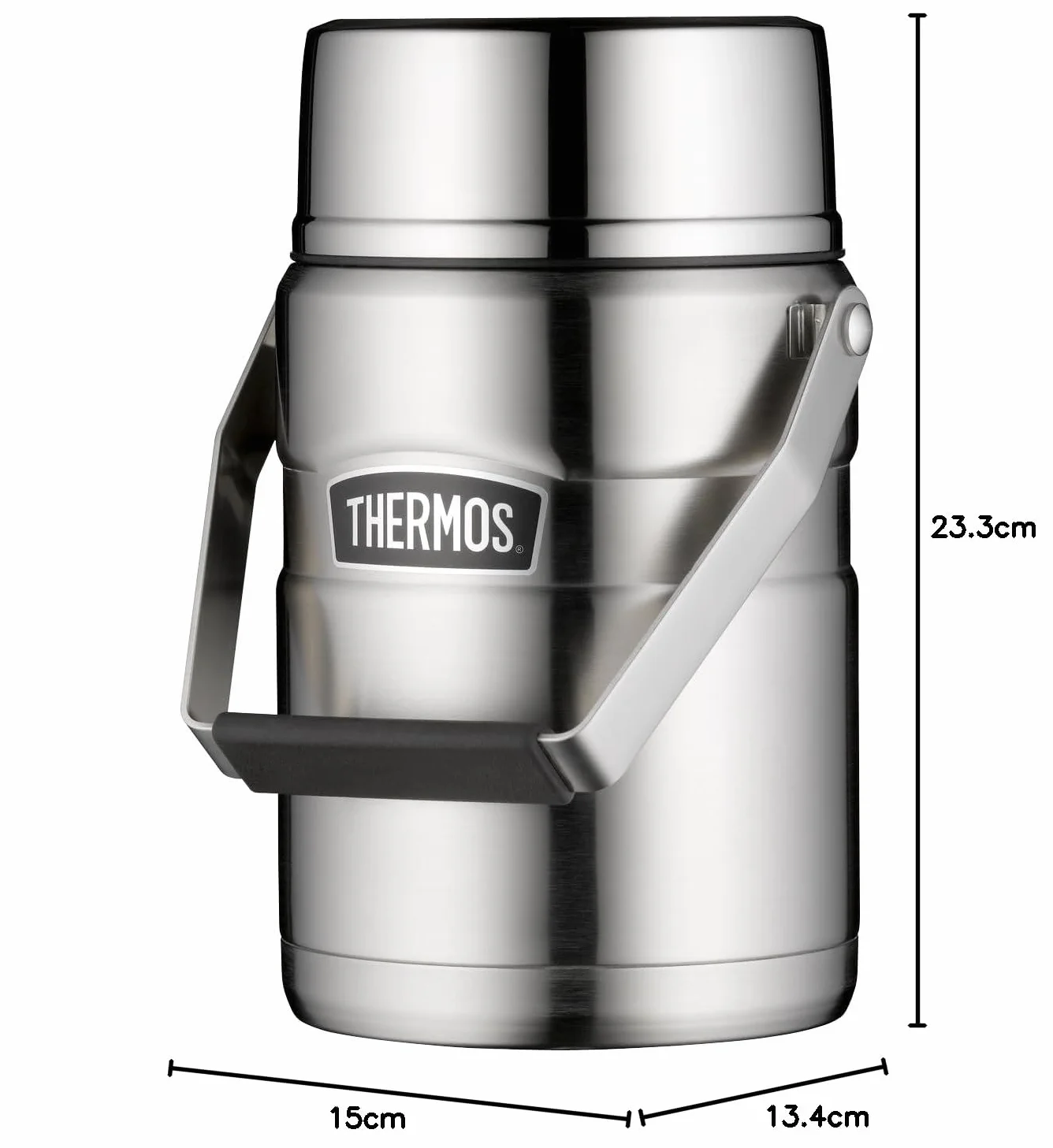 Thermos Henkelmann Termos na Potrawy, Stal Nierdzewna, 1,2 L