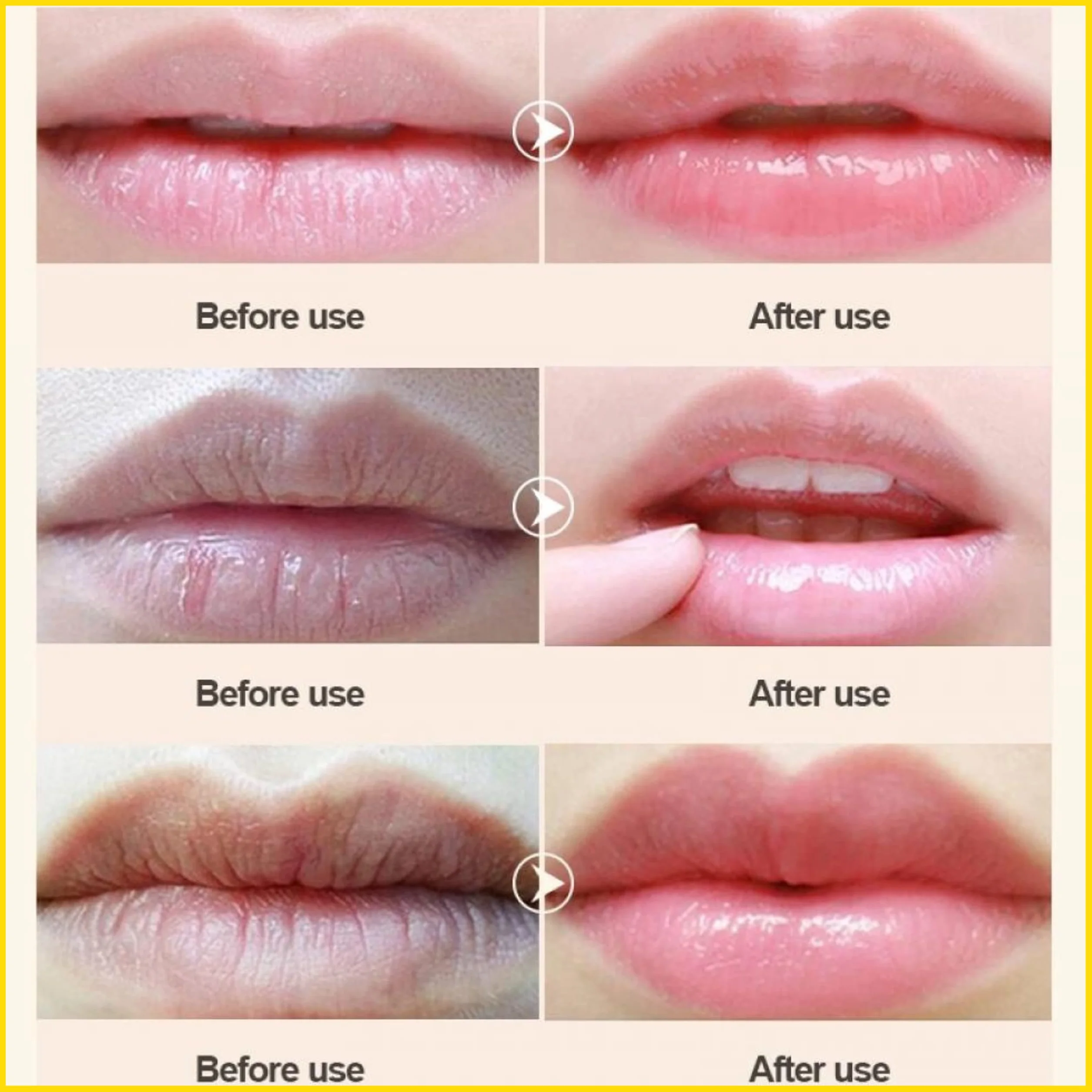 PLUMP IT Moisturizing Lip Mask for Dry Lips (18 patches) - lip plumper, moisturizer, chapped lip overnight care and repair, conditioning lip exfoliator treatment - Formulated in San Francisco