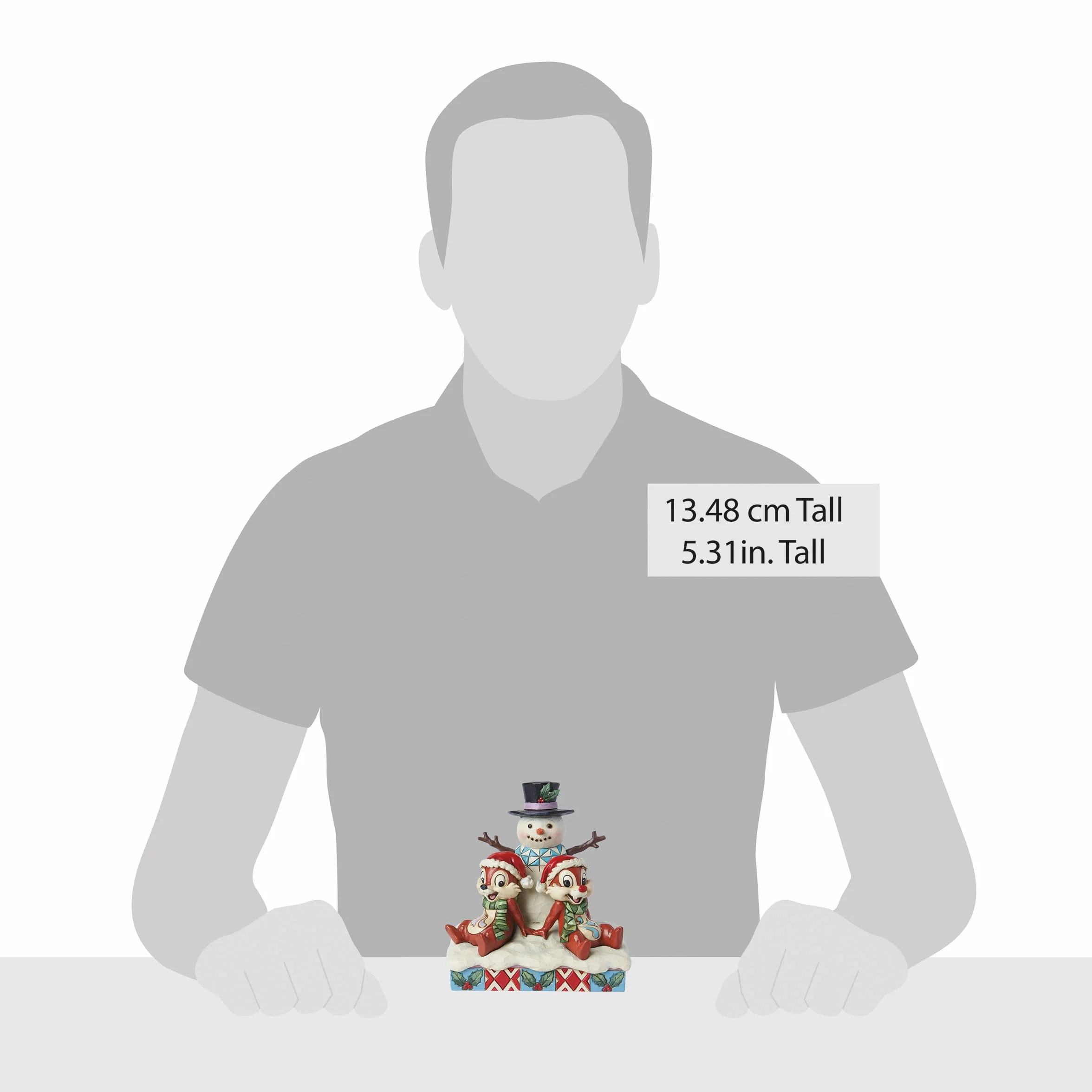 Enesco Figurka bałwana Jim Shore Chip & Dale