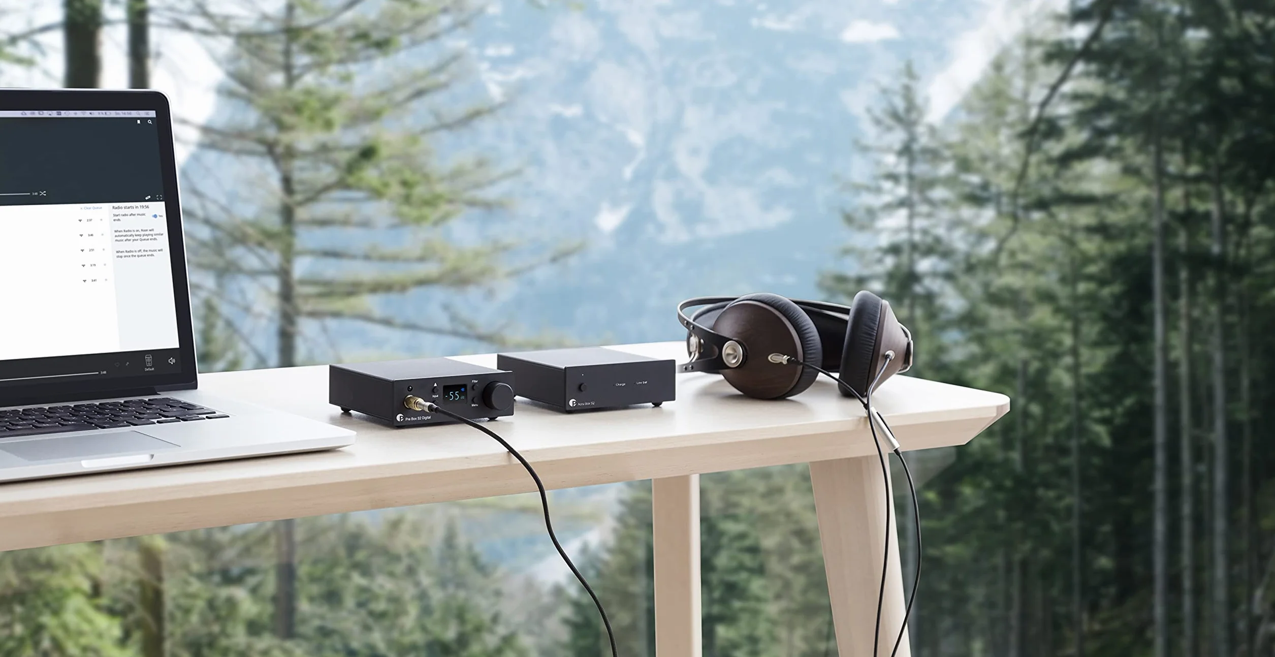Pro-Ject Pre Box S2 Digital, audiofilny przedwzmacniacz stereo (srebrny)