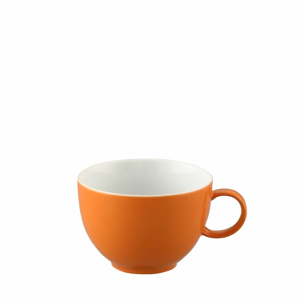 Thomas zestaw promocyjny 4 x Sunny Day Orange filiżanka do herbaty 10850-408505-14642 i gratis 1 produkt do pielęgnacji ciała Trinitae