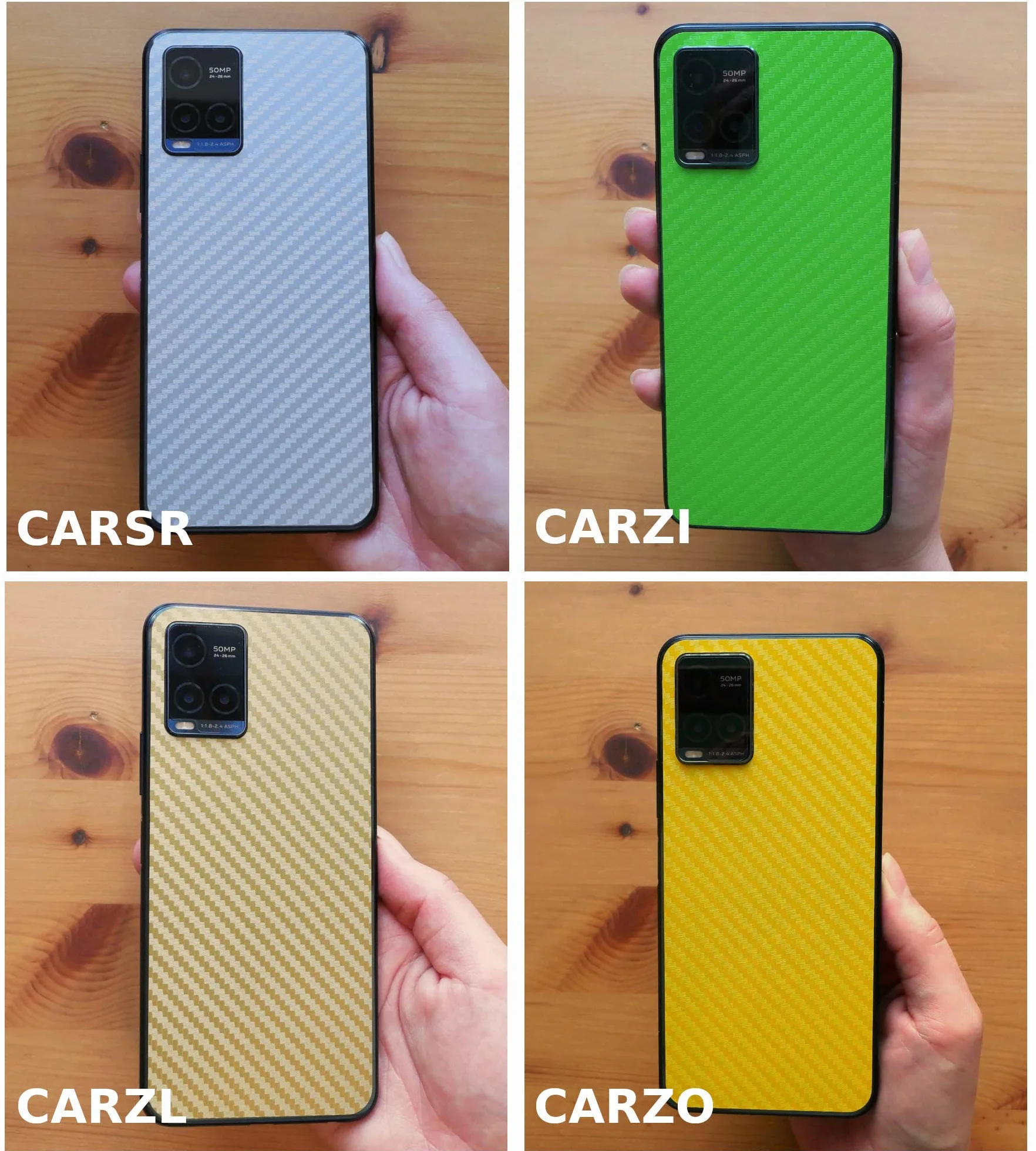 apgo Skins folia naklejka skórka strukturalna na TYŁ do Apple iPhone 13 Pro - Carbon Czarny