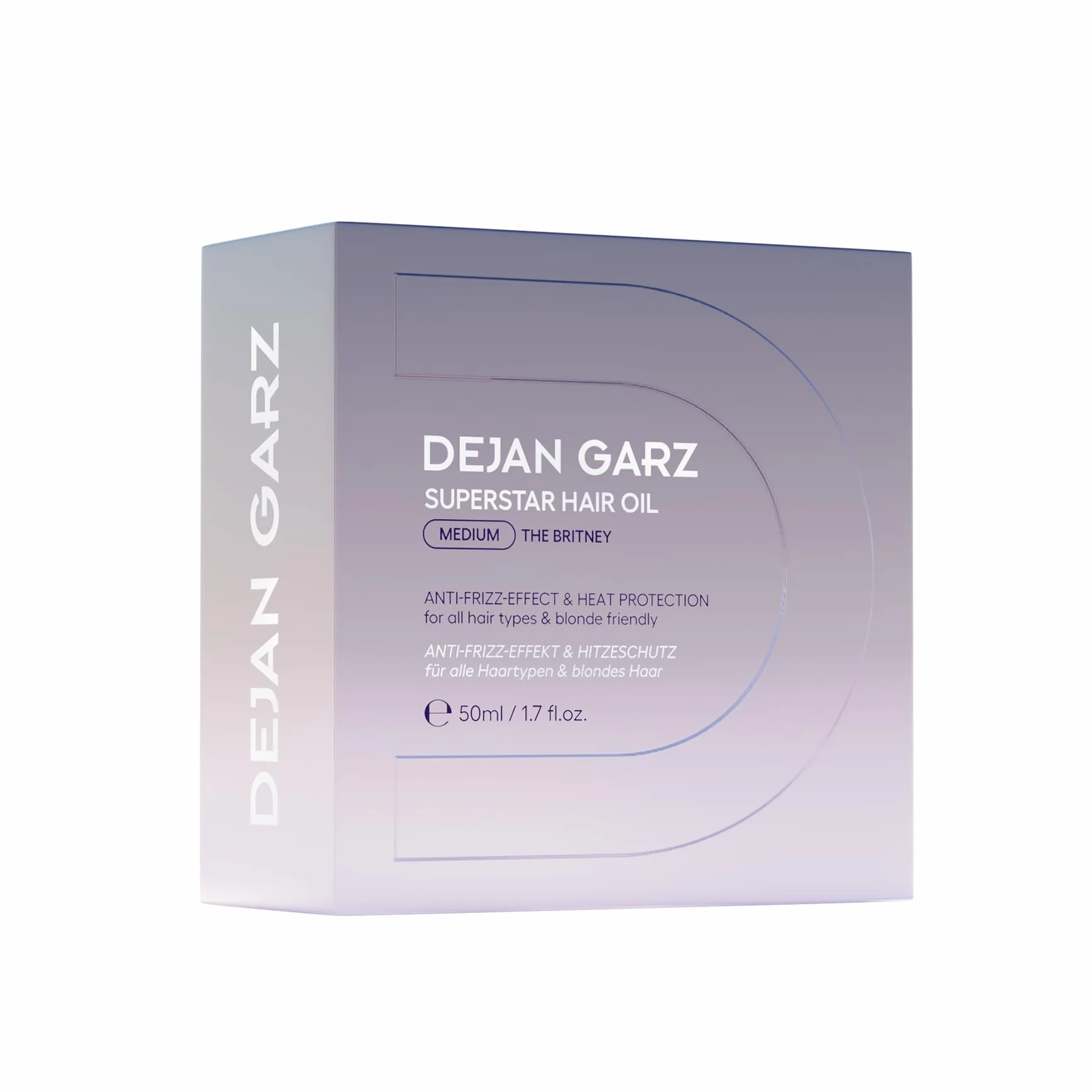 Dejan Garz The Violet Hair Oil – Olejek do Włosów Blond i Zniszczonych 50 ml