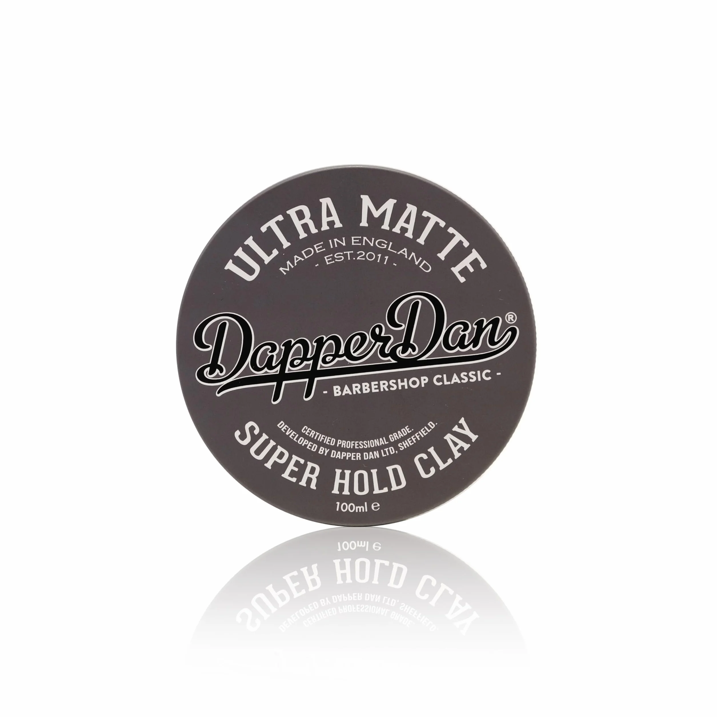 Dapper Dan Ultra Matt Clay, wosk z efektem matowym, długotrwały, subtelny zapach wanilii i malin, 1 x 100 ml
