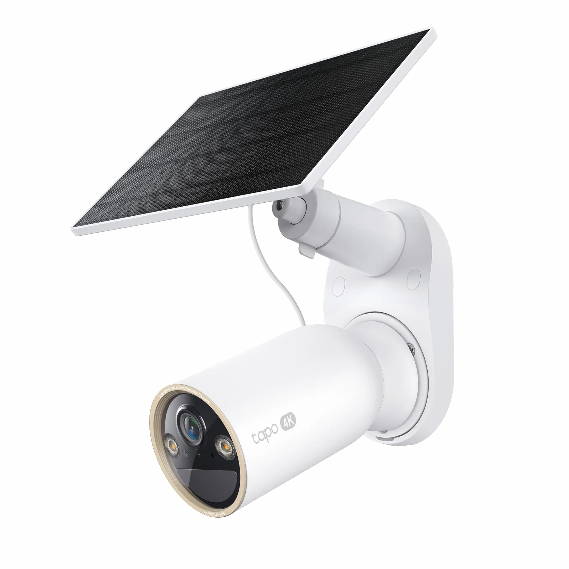 Tapo C460 KIT 4K 8MP solarna kamera monitoringowa zewnętrzna bateria, noktowizor Starlight, Dual-Band WLAN, podstawa magnetyczna, szyfrowany zapis microSD, rozpoznawanie AI, akumulator 10000 mAh