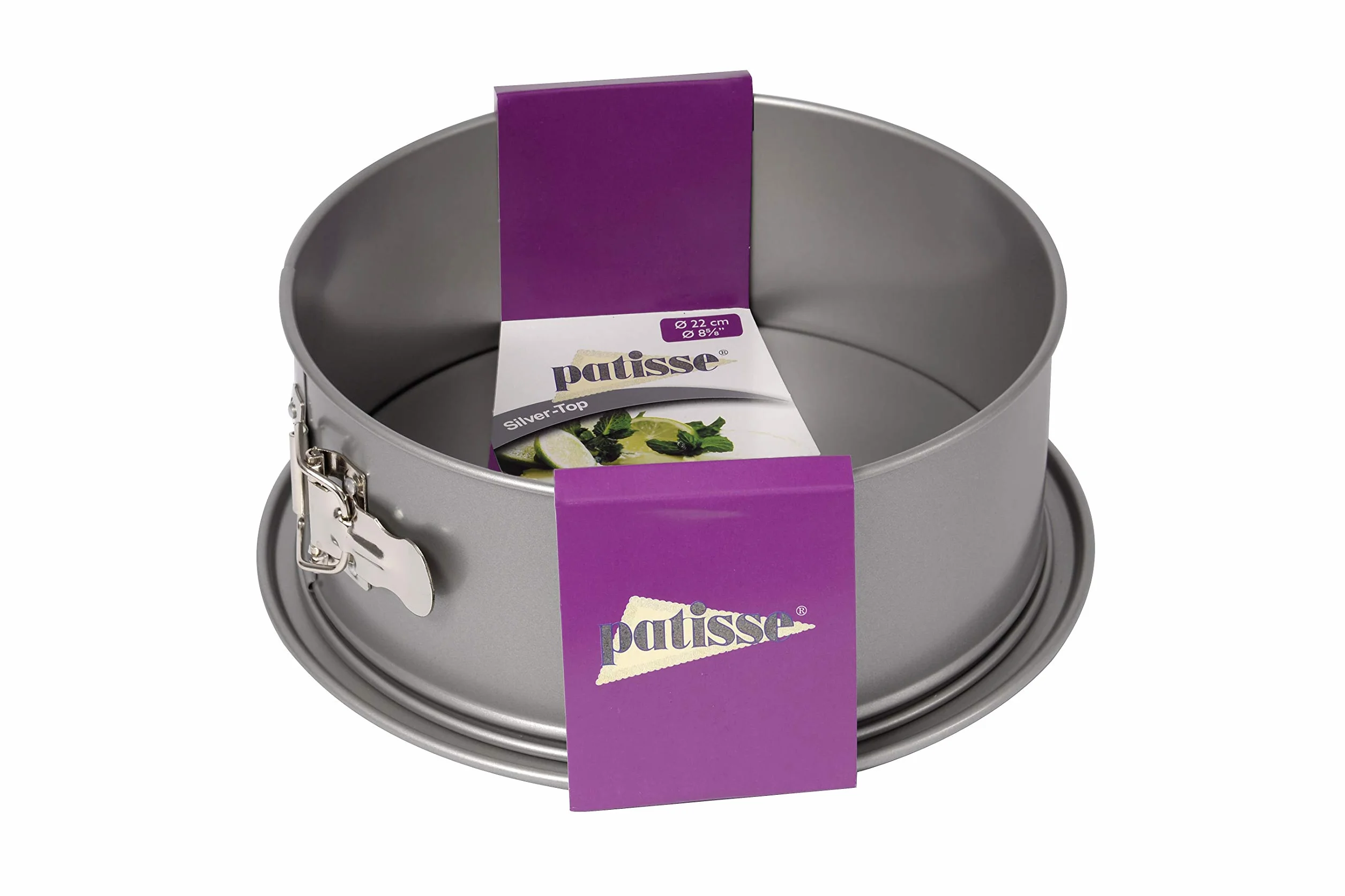 Pastisse Silver-Top tortownica z wysoką krawędzią 22 cm