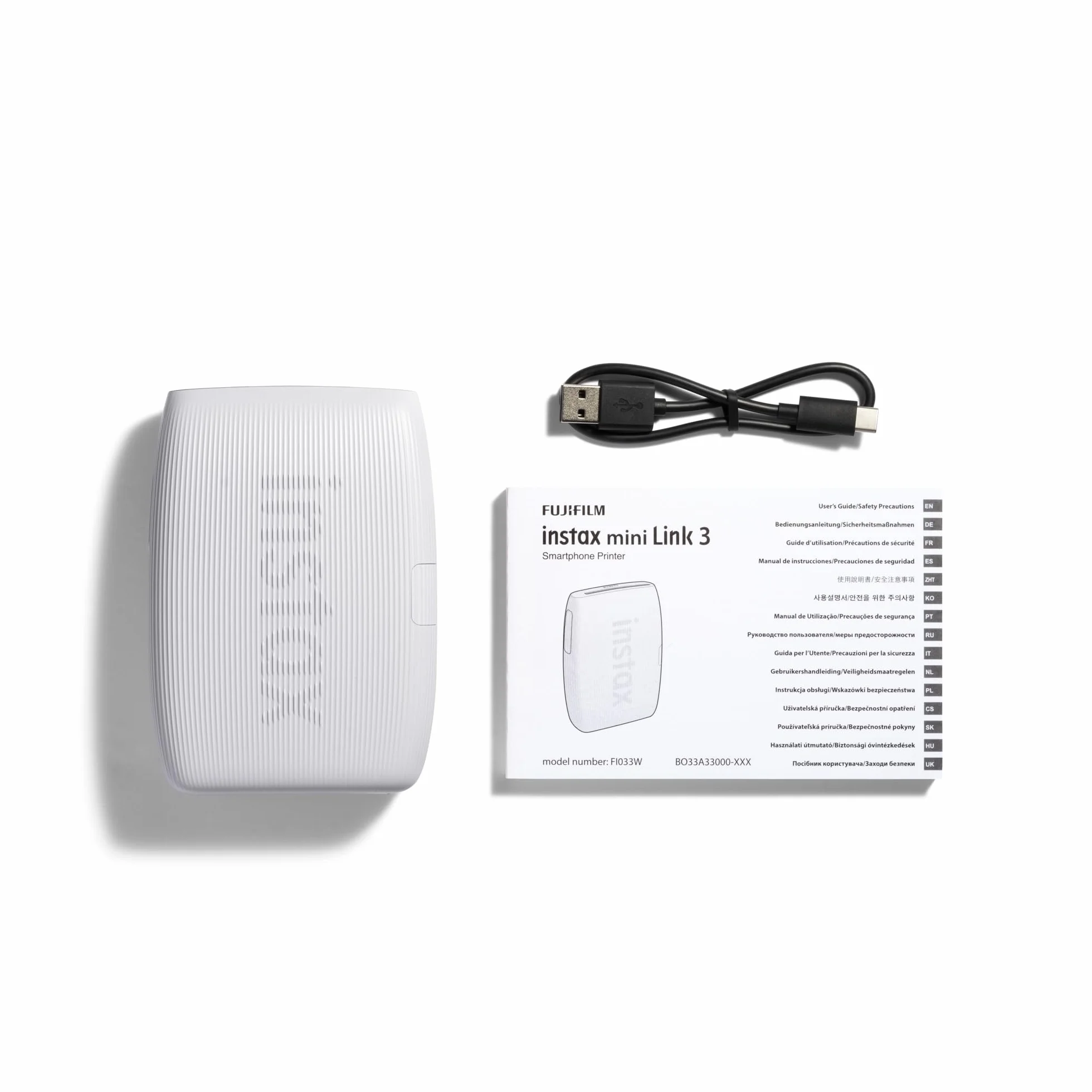 INSTAX mini LINK 3 drukarka do zdjęć ze smartfona, Clay White