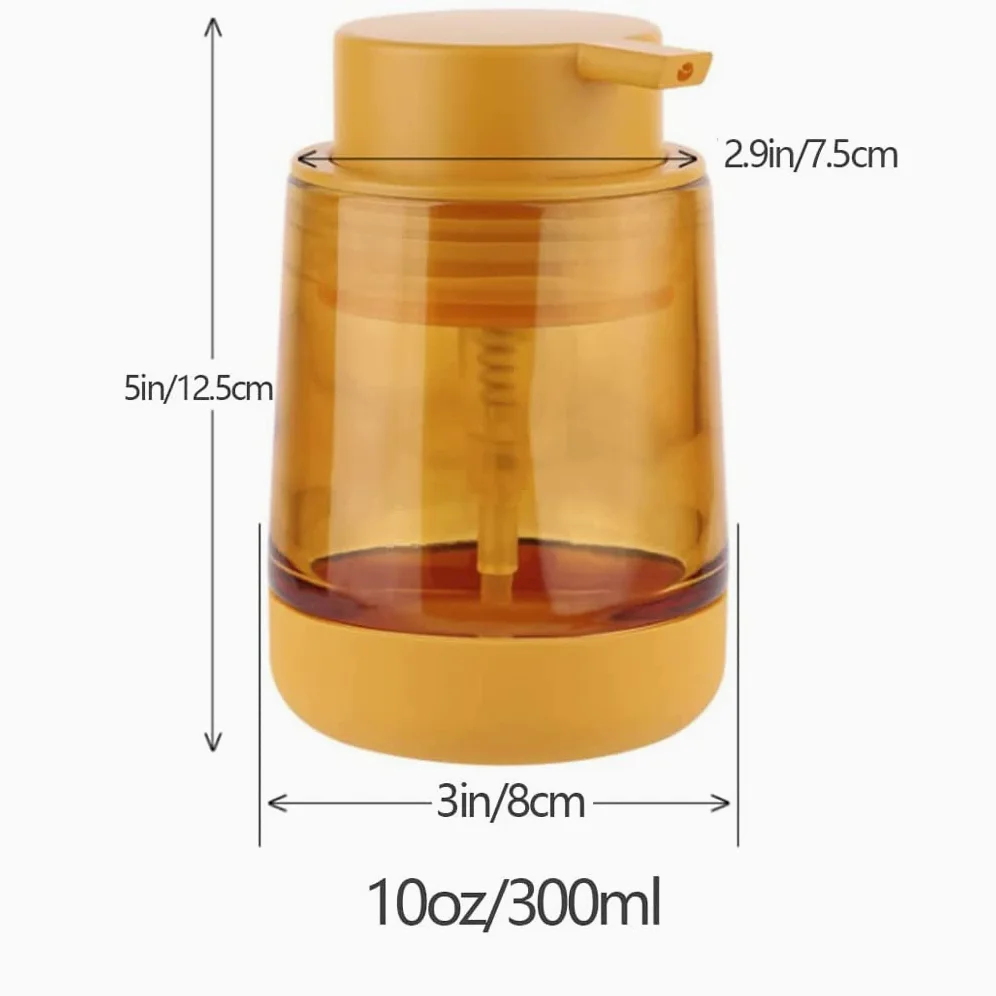 Duża pojemność Premium ABS Zeepdispenser met Abs Pomp Navulbare Hand & Afwas Zeepdispensers 10oz/300ml Zeeppomp voor Badkamer Aanrecht Dozowniki płynów i mydła
