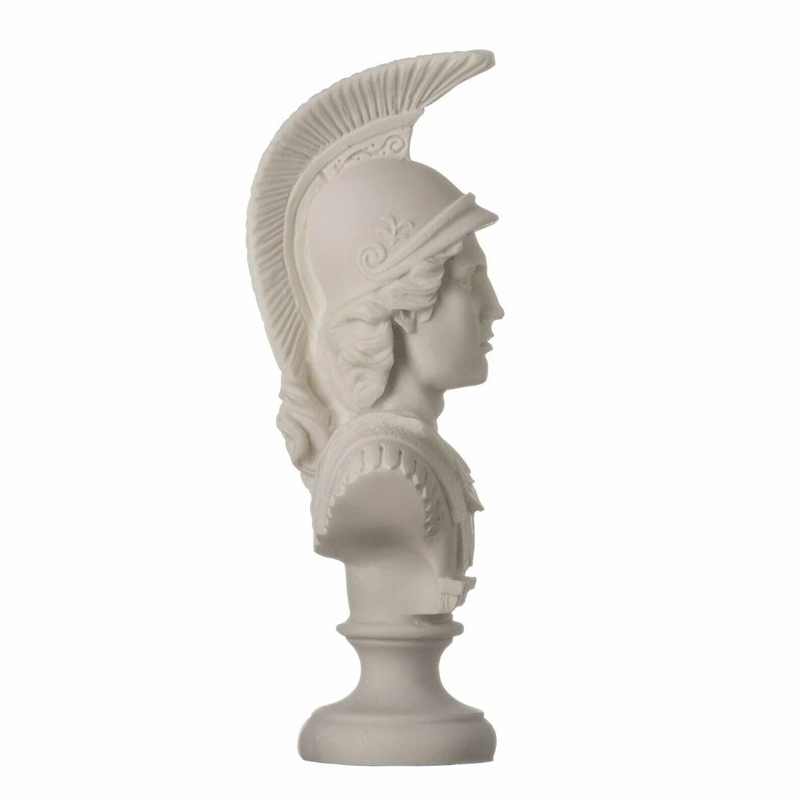 Biust Aleksandra Wielkiego Macedonii z hełmem statua grecka 19cm