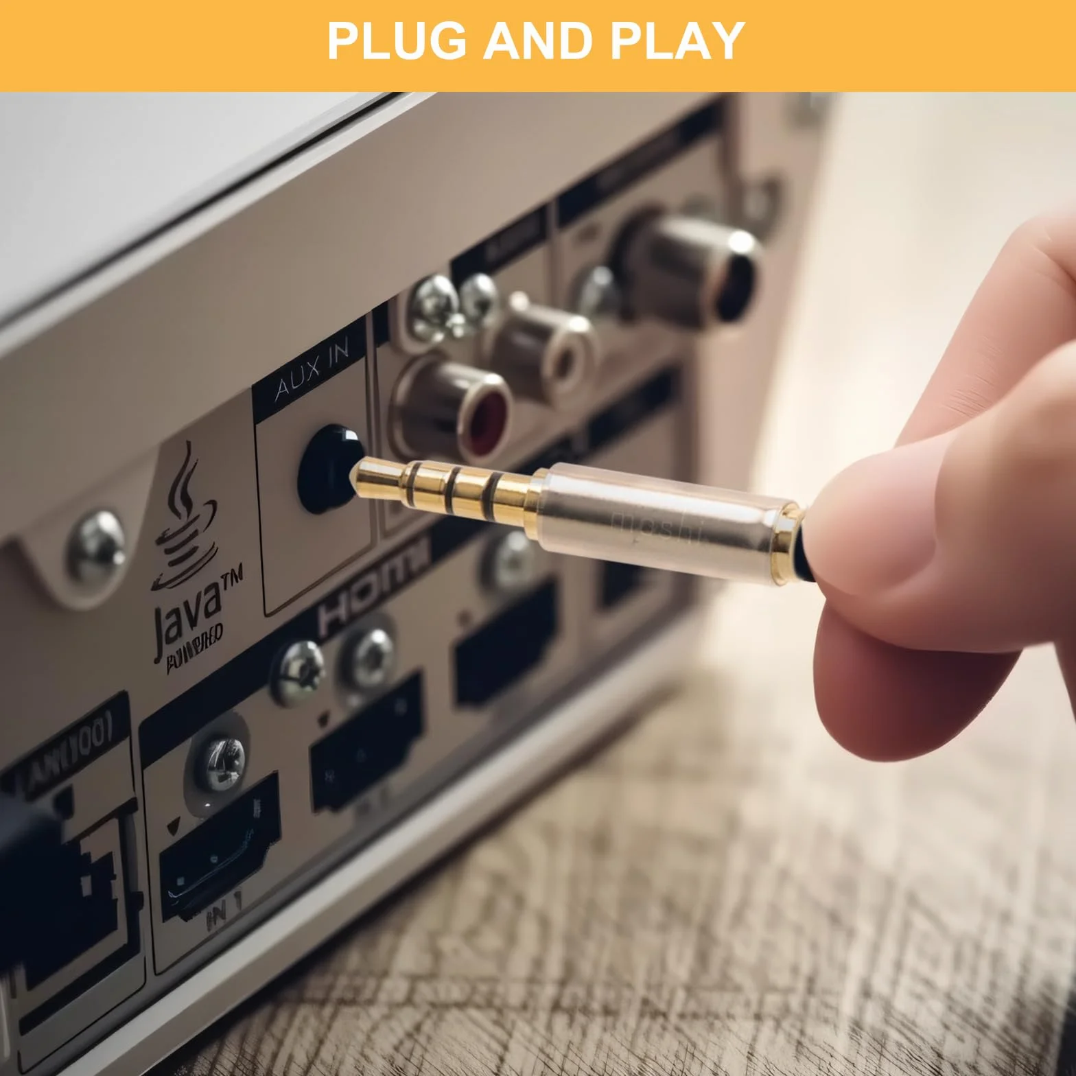 Zestaw 3 adapterów wtyczek jack HENGBIRD 2,5 mm na 3,5 mm i 3,5 mm na 2,5 mm do suchawek, telefonów komórkowych, odtwarzaczy MP3, komputerów i zczy AUX