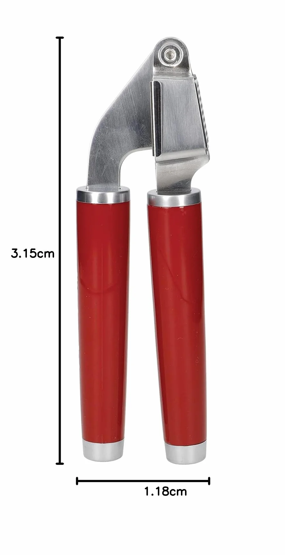 KitchenAid Praska do Czosnku, Stal Nierdzewna - Kolor Empire Red