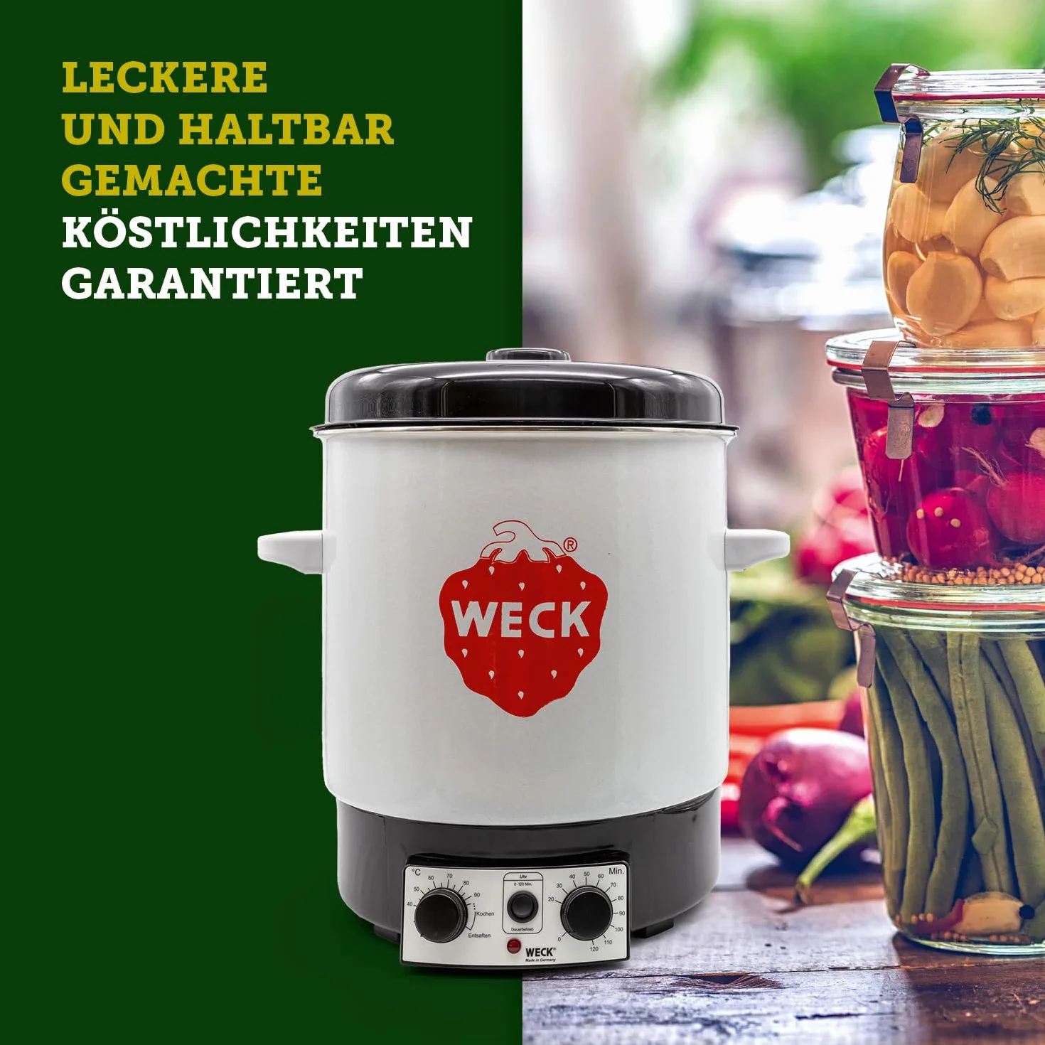 WECK automat do wekowania 2000 W 36 cm 29 litrów