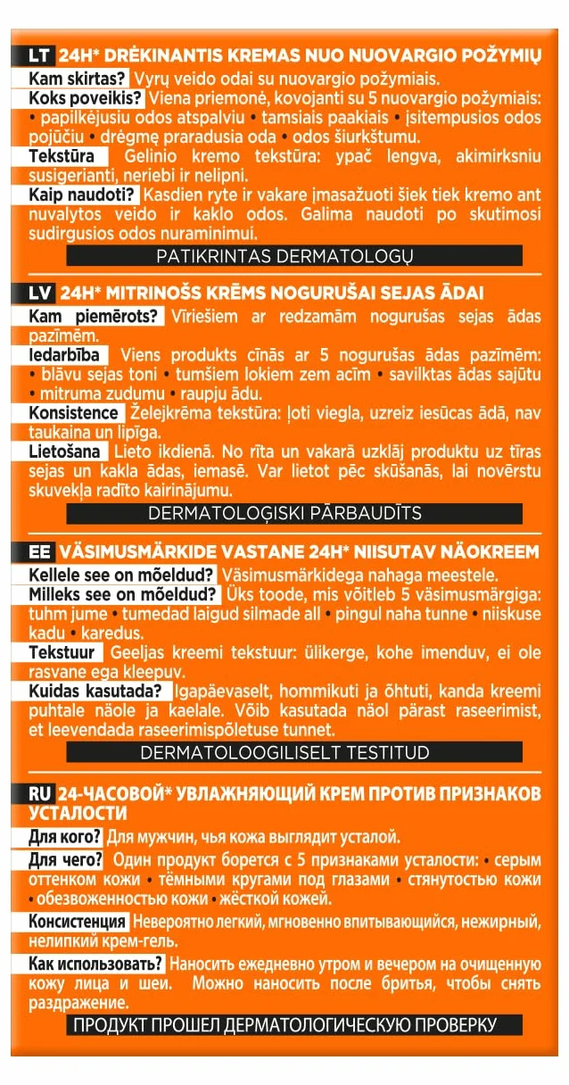 L'Oréal Paris Men Expert Hydra Energetic Krem do twarzy, nawilżający 24h, przeciw oznakom zmęczenia, 50 ml