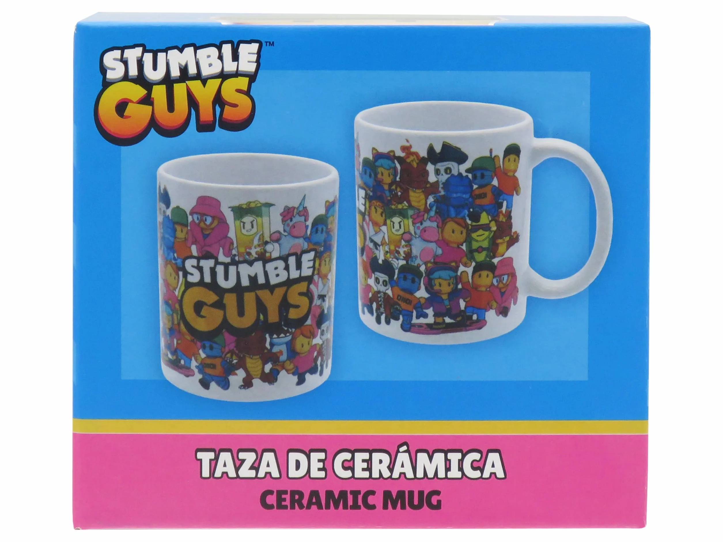 CyP Brands Stumble Guys kubek ceramiczny biały oficjalny produkt