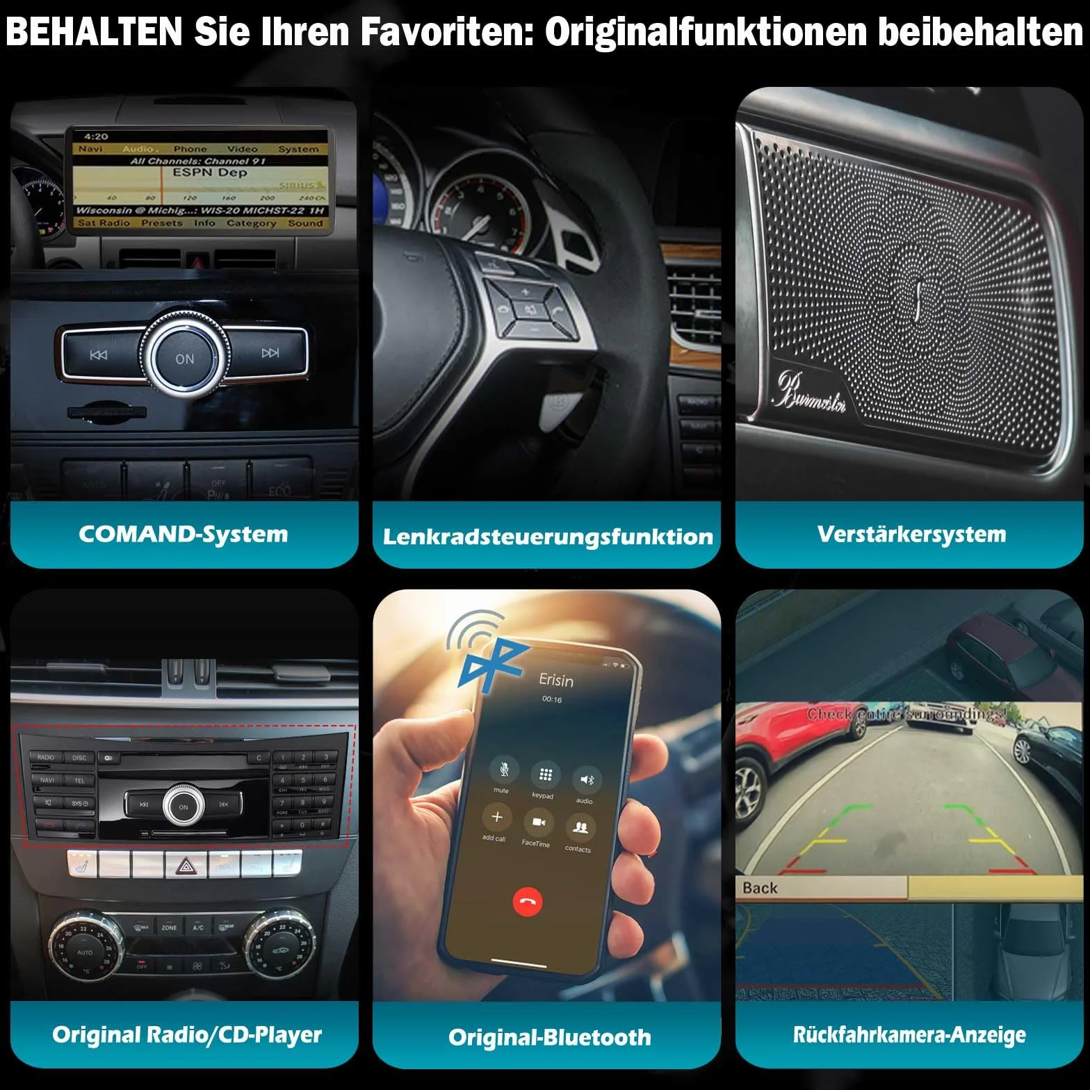 12,3 cala 8-rdzeniowy Android 13 radio samochodowe nawigacja do Mercedes-Benz GLK klasa X204 2009-2012 NTG4.0 z Carplay Android Auto Bluetooth WiFi ekran dotykowy COMAND DSP DAB+ TPMS 8 GB RAM